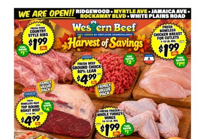 Western Beef (New York) Weekly Ad October 29 - November 4, 2026