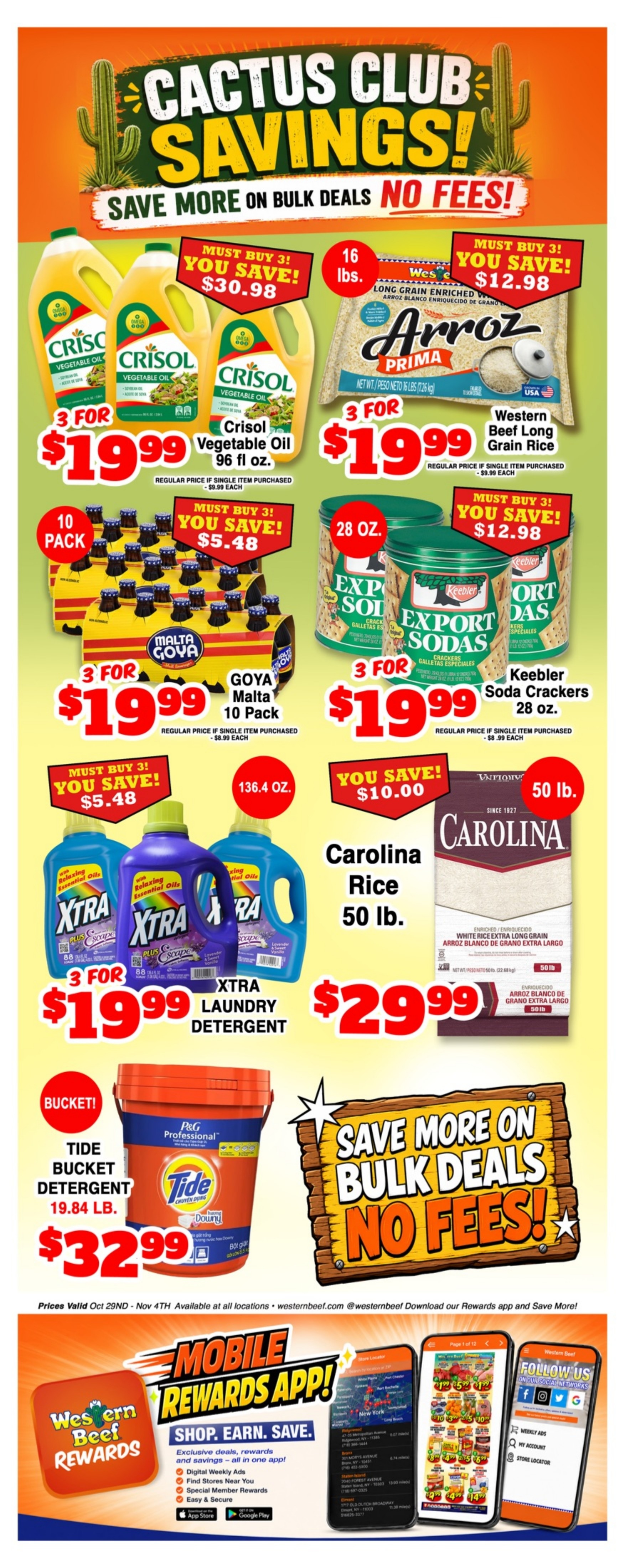 Western Beef (New York) Weekly Ad October 29 - November 4, 2026