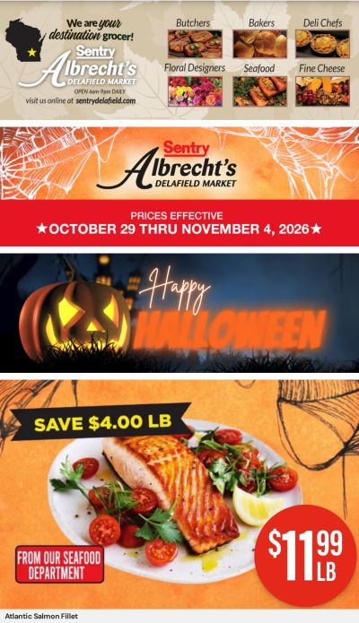 Albrecht's Delafield Market Weekly Ad October 29 - November 4, 2026