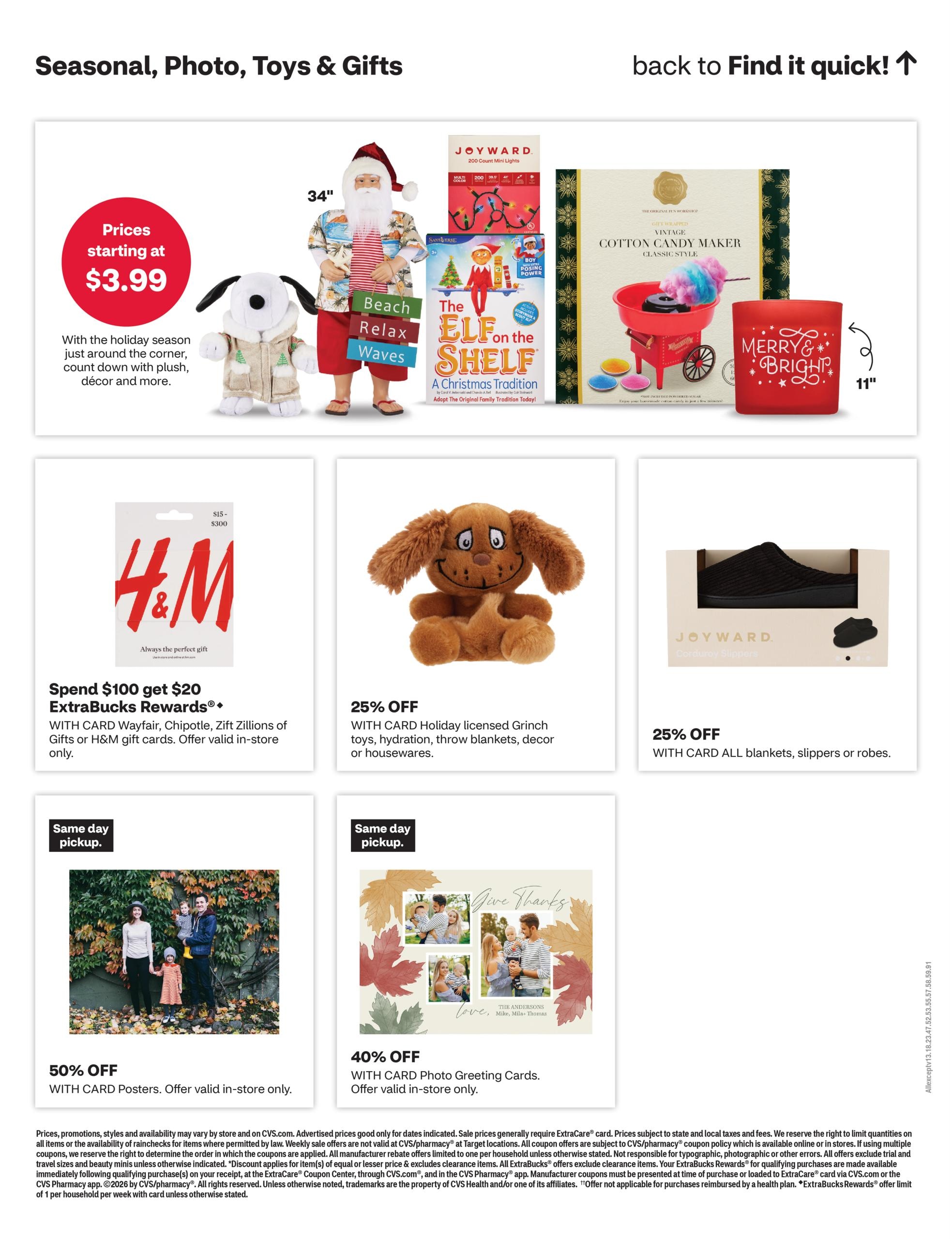 CVS Pharmacy (Antioch Area, CA) Weekly Ad November 1 - 8, 2026