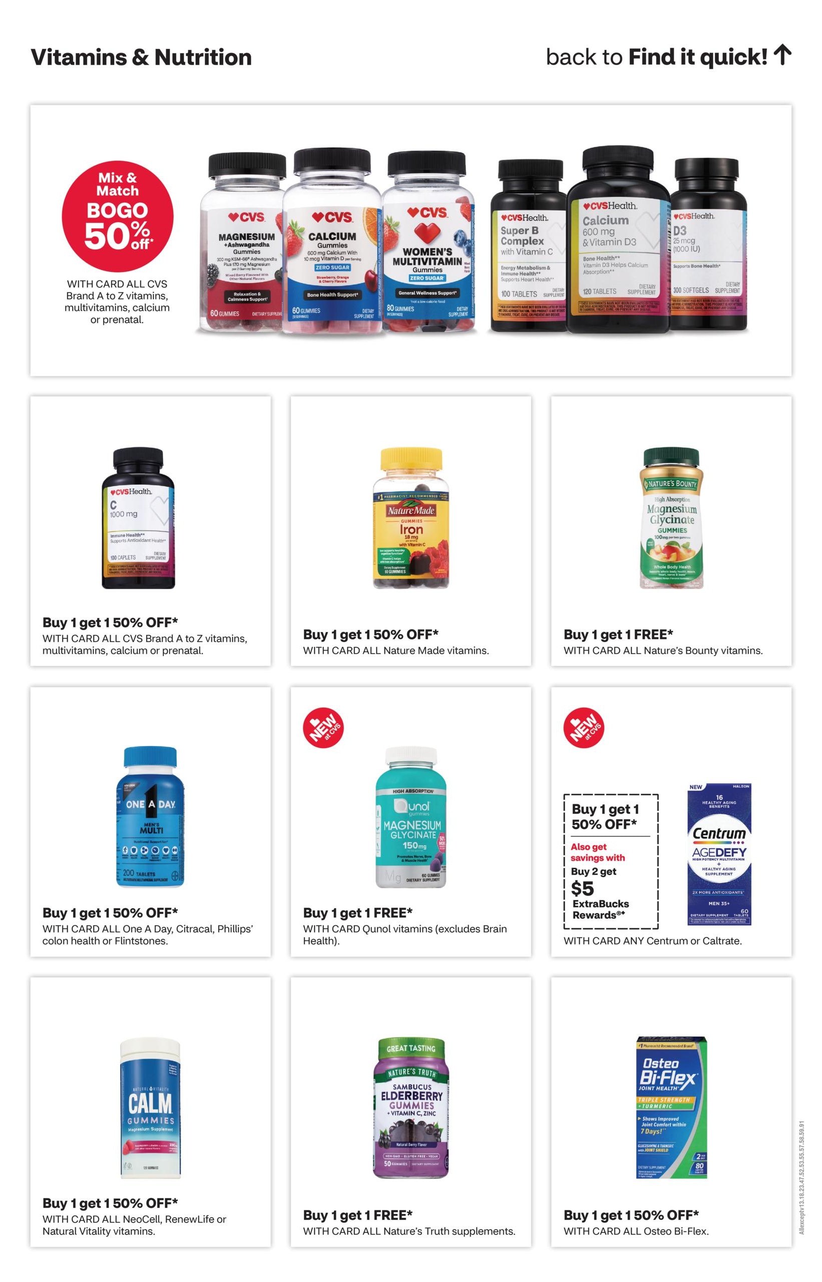 CVS Pharmacy (Antioch Area, CA) Weekly Ad November 1 - 8, 2026