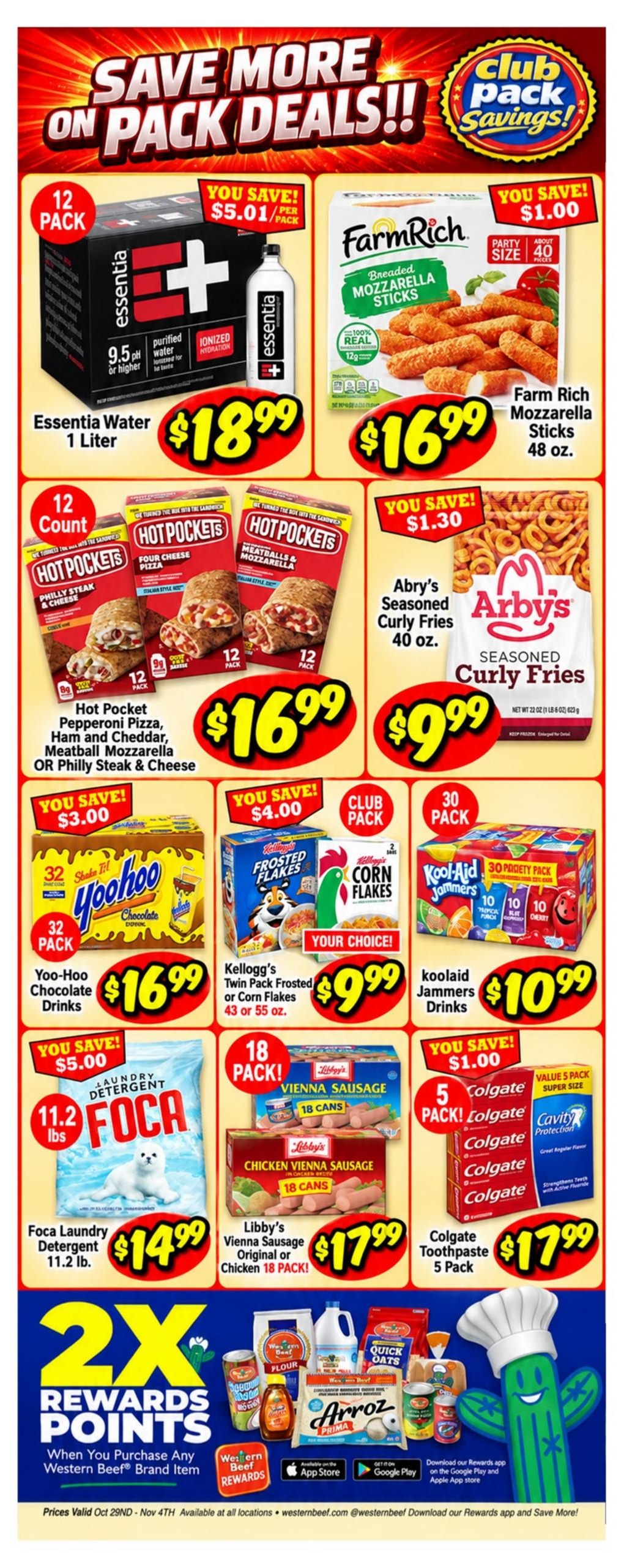 Western Beef Weekly Ad October 29 - November 4, 2026