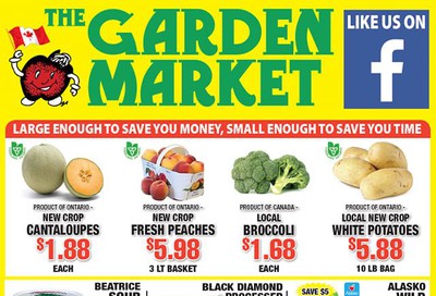 The Garden Market Flyer July 31 to August 6