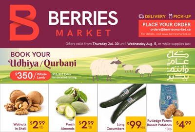 Berries Market Flyer July 30 to August 5