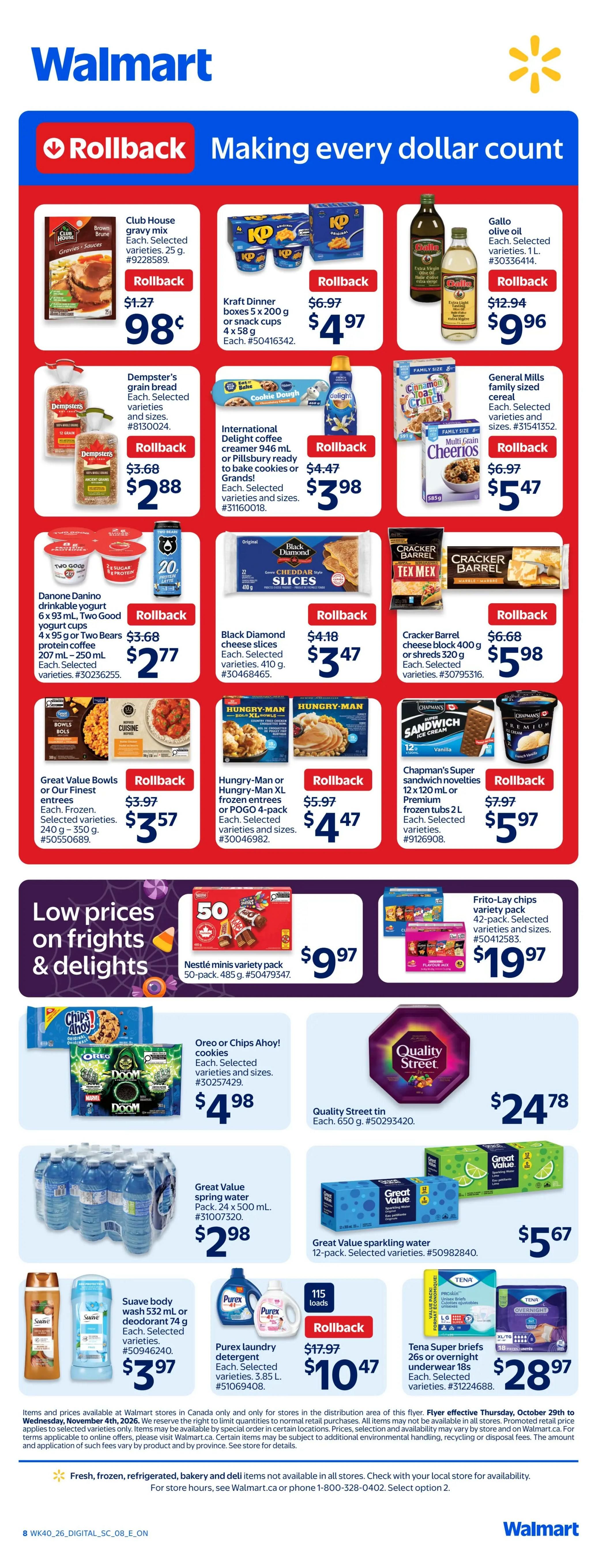Walmart (ON) Flyer October 29 to November 4