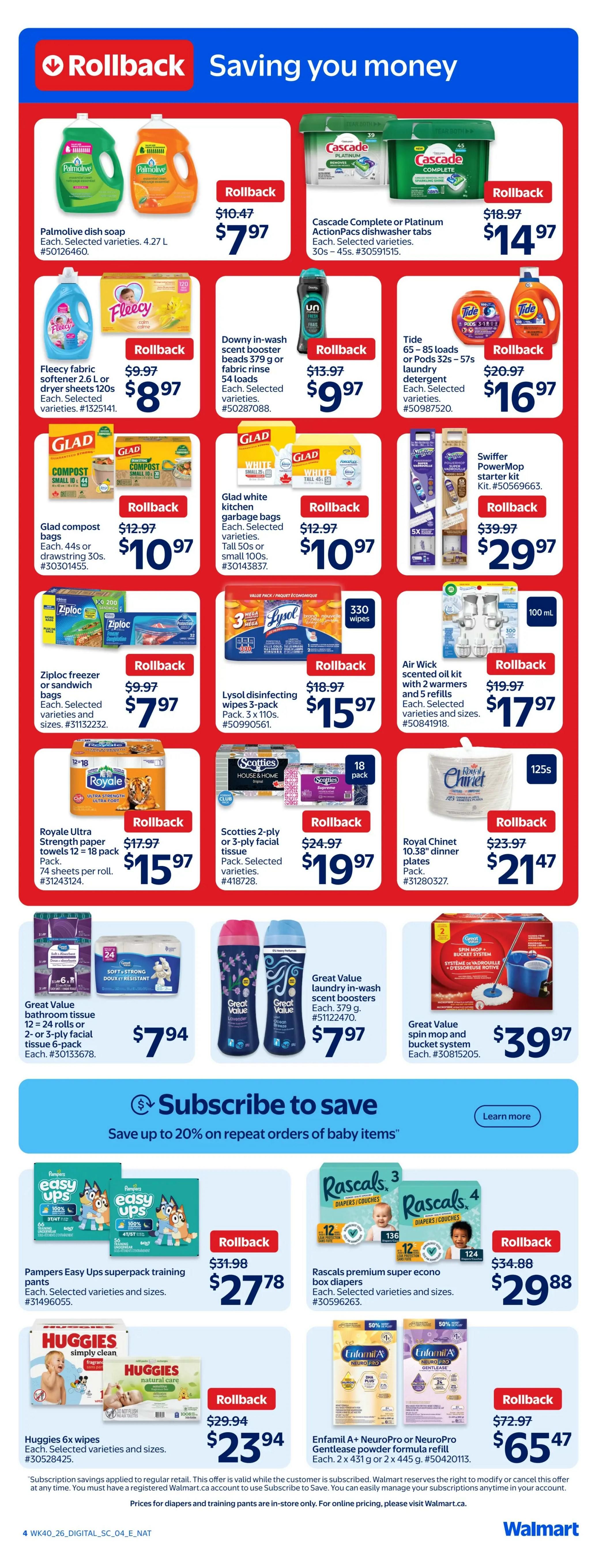 Walmart (ON) Flyer October 29 to November 4