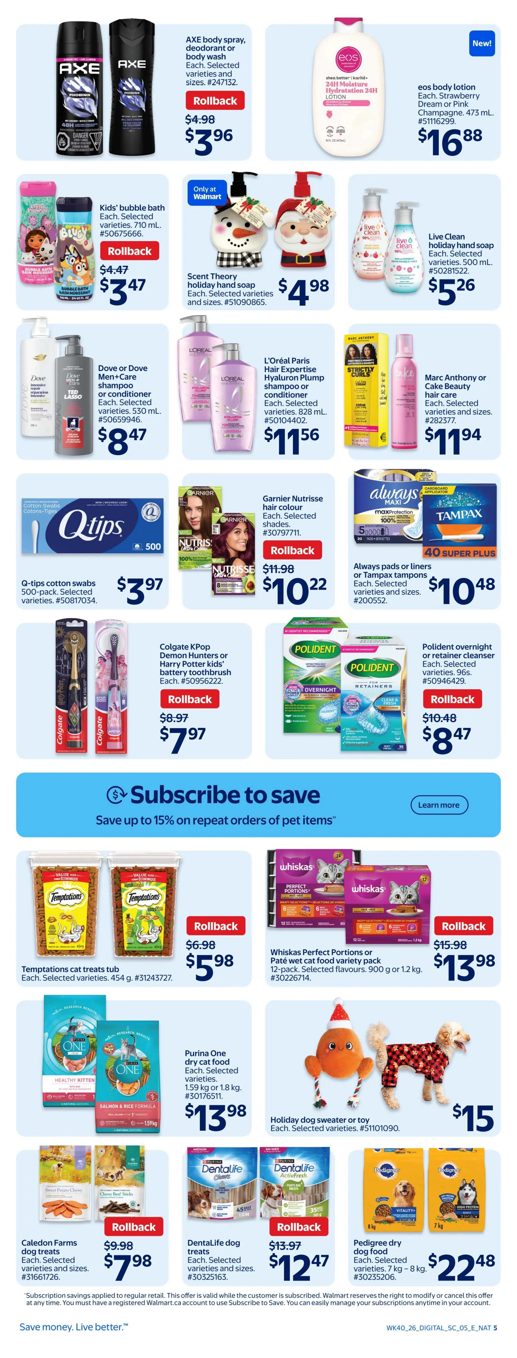 Walmart (ON) Flyer October 29 to November 4