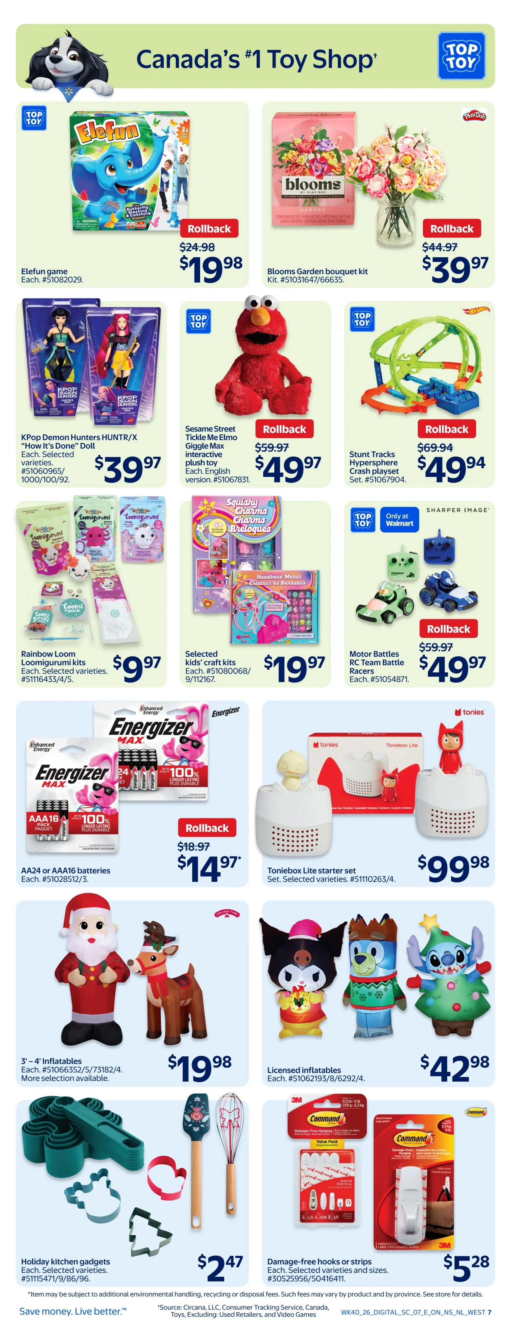 Walmart (ON) Flyer October 29 to November 4