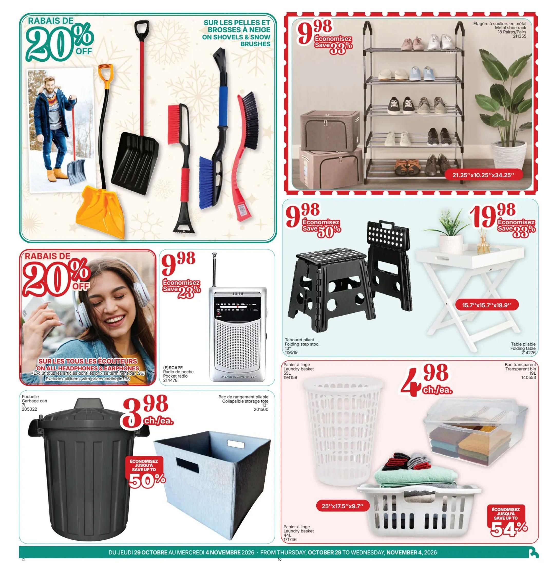 Rossy Flyer October 29 to November 4