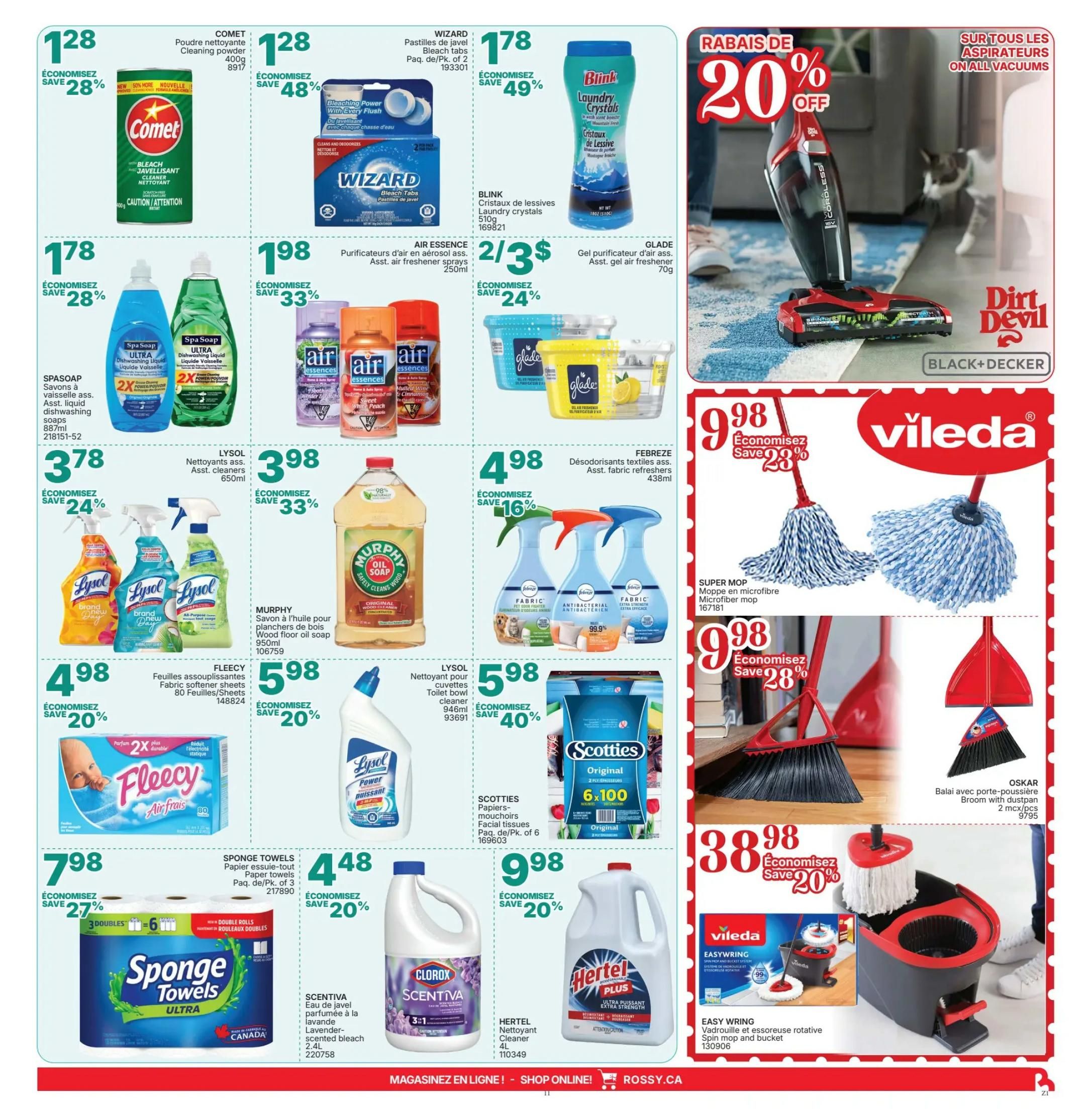 Rossy Flyer October 29 to November 4