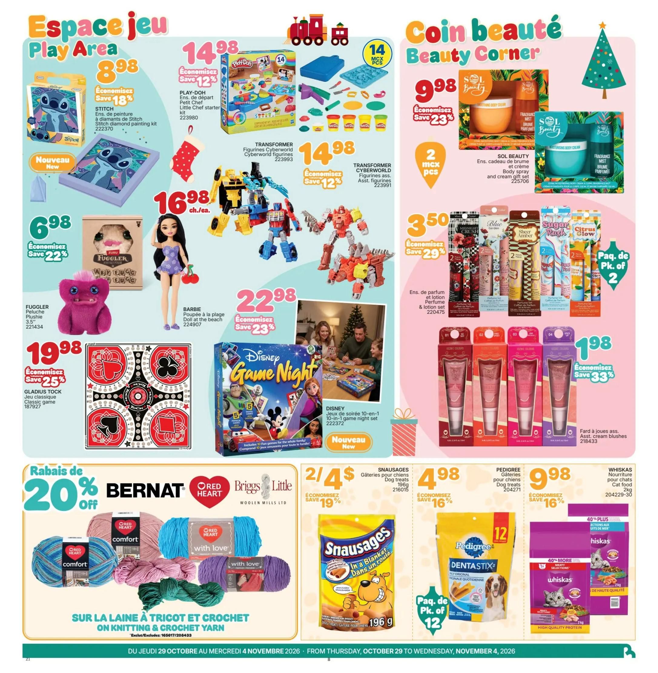 Rossy Flyer October 29 to November 4