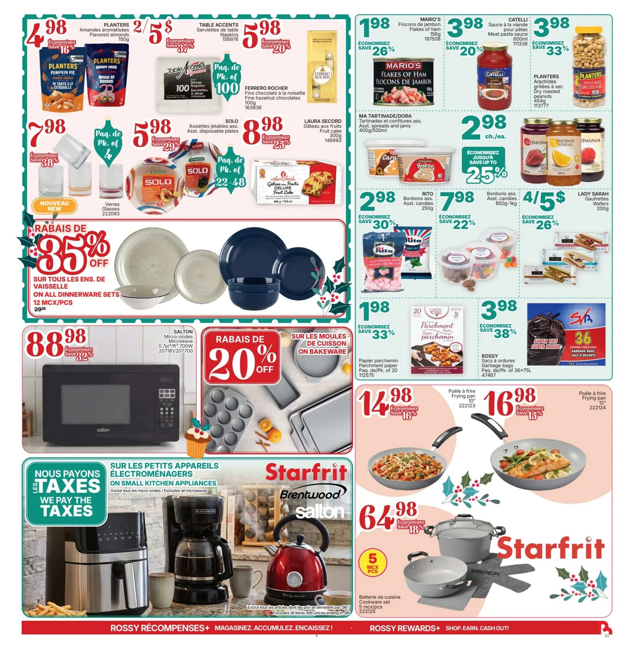 Rossy Flyer October 29 to November 4