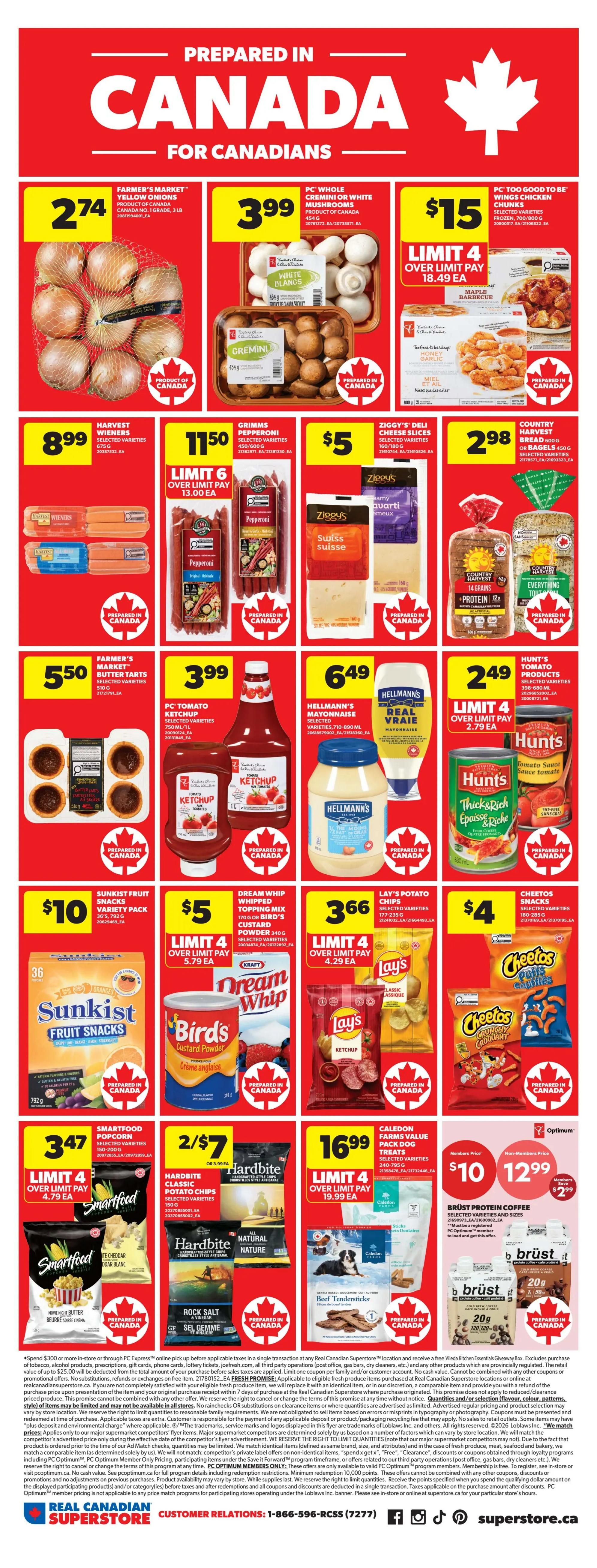 Real Canadian Superstore (West) Flyer October 29 to November 4
