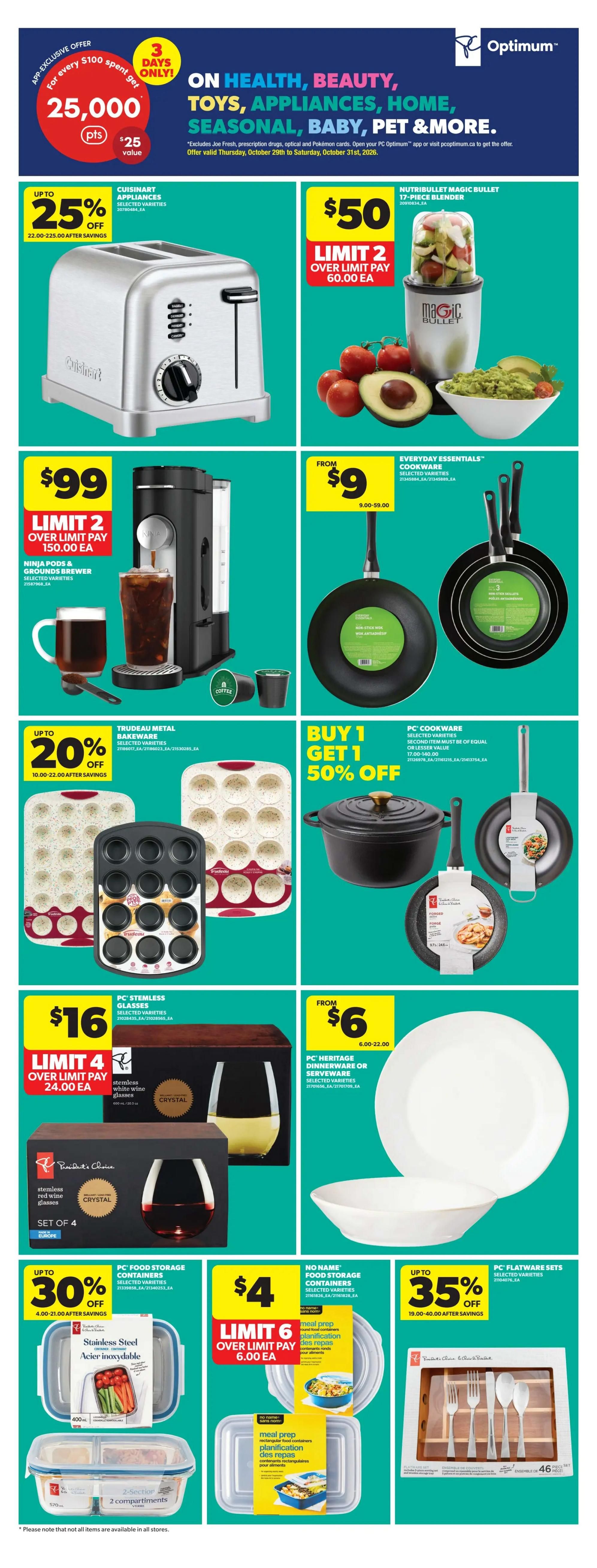 Real Canadian Superstore (ON) Flyer October 29 to November 4