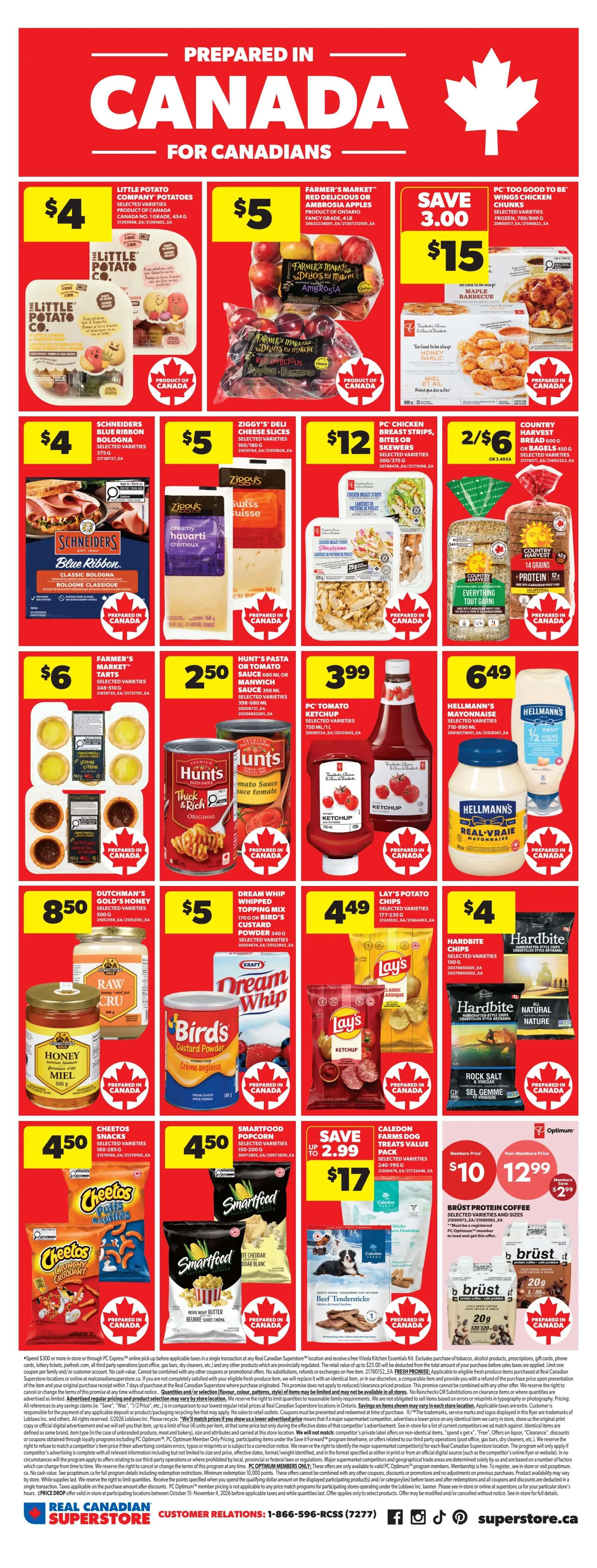 Real Canadian Superstore (ON) Flyer October 29 to November 4