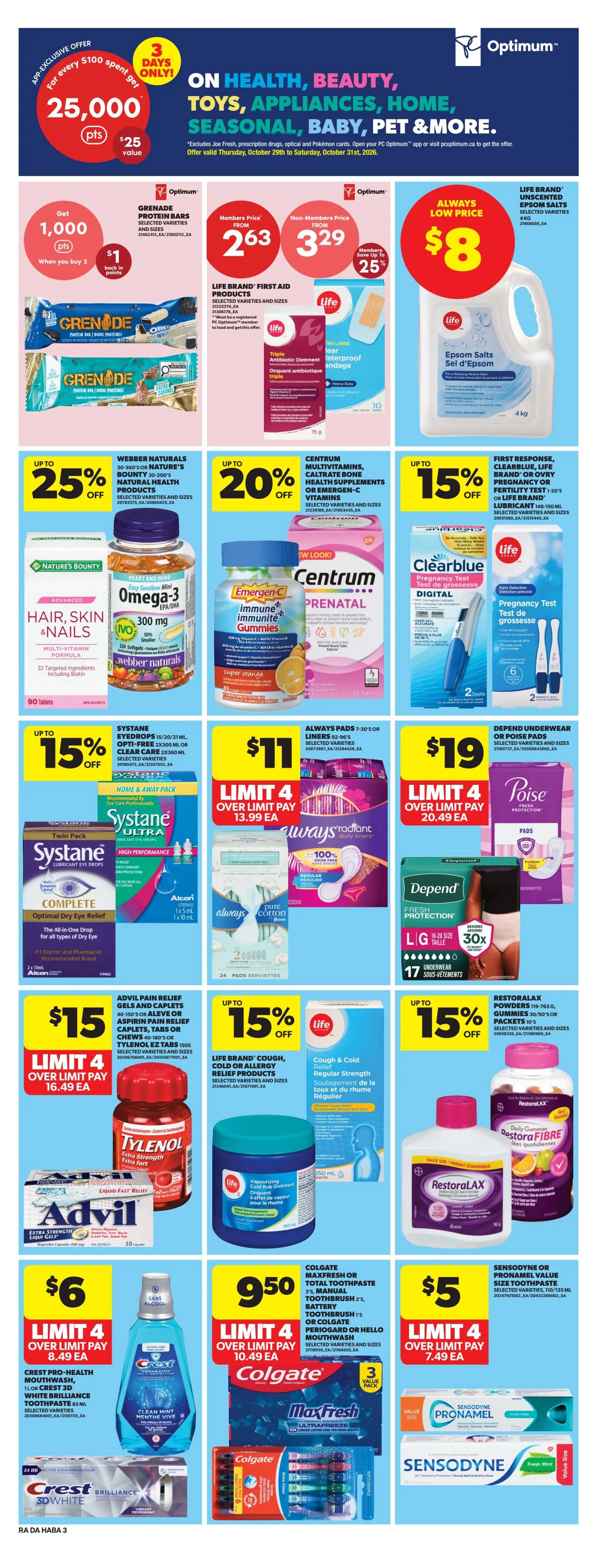 Real Atlantic Superstore Flyer October 29 to November 4