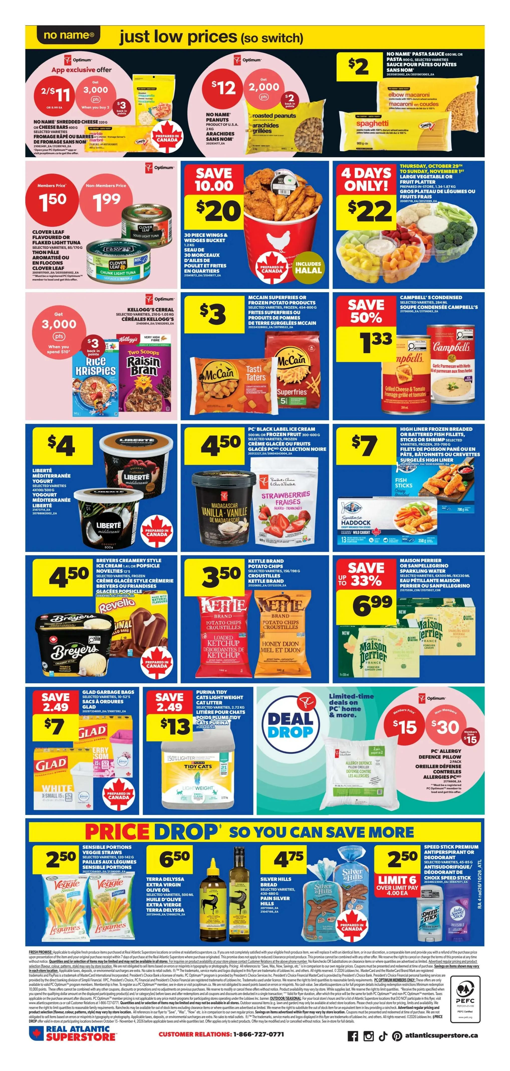 Real Atlantic Superstore Flyer October 29 to November 4