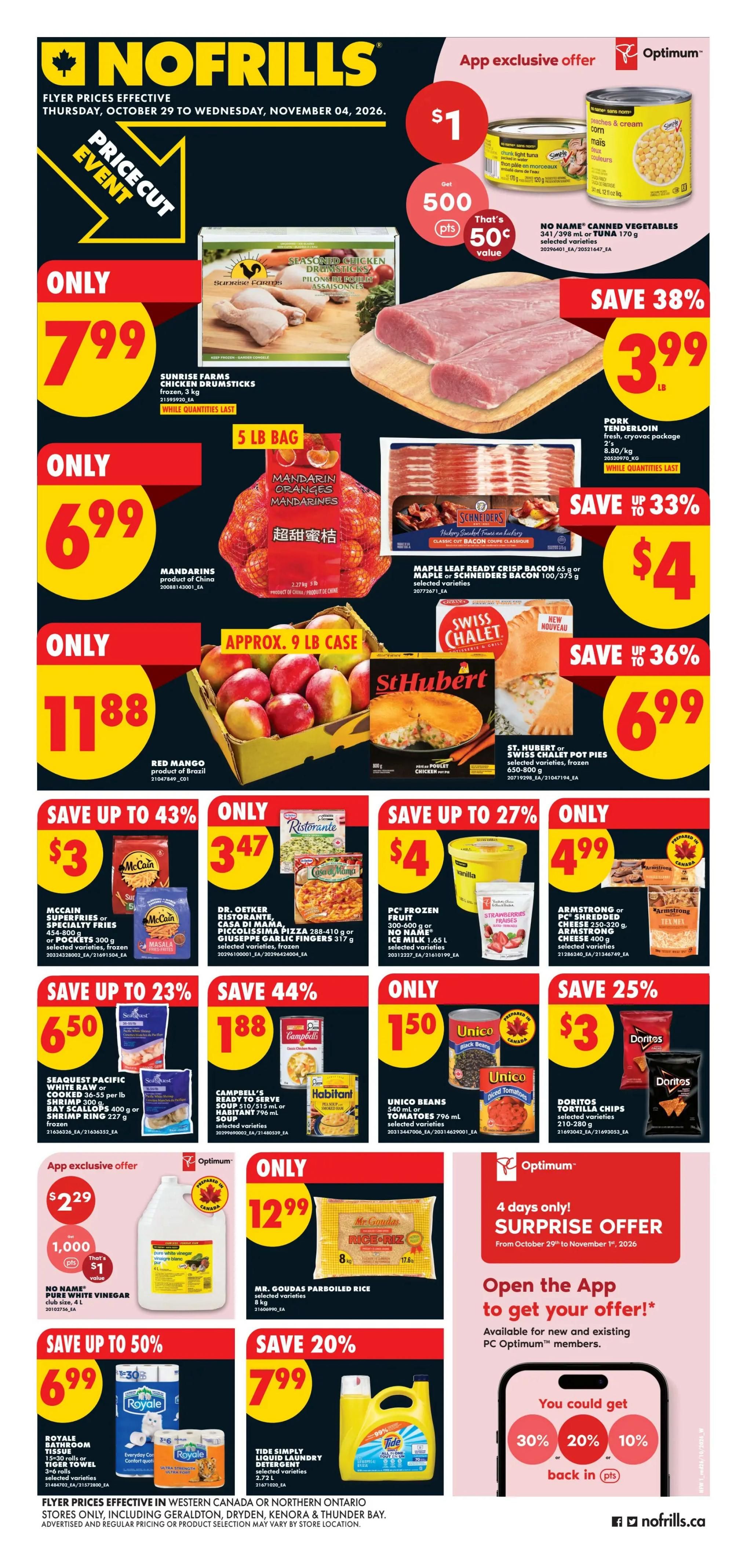 No Frills (West) Flyer October 29 to November 4
