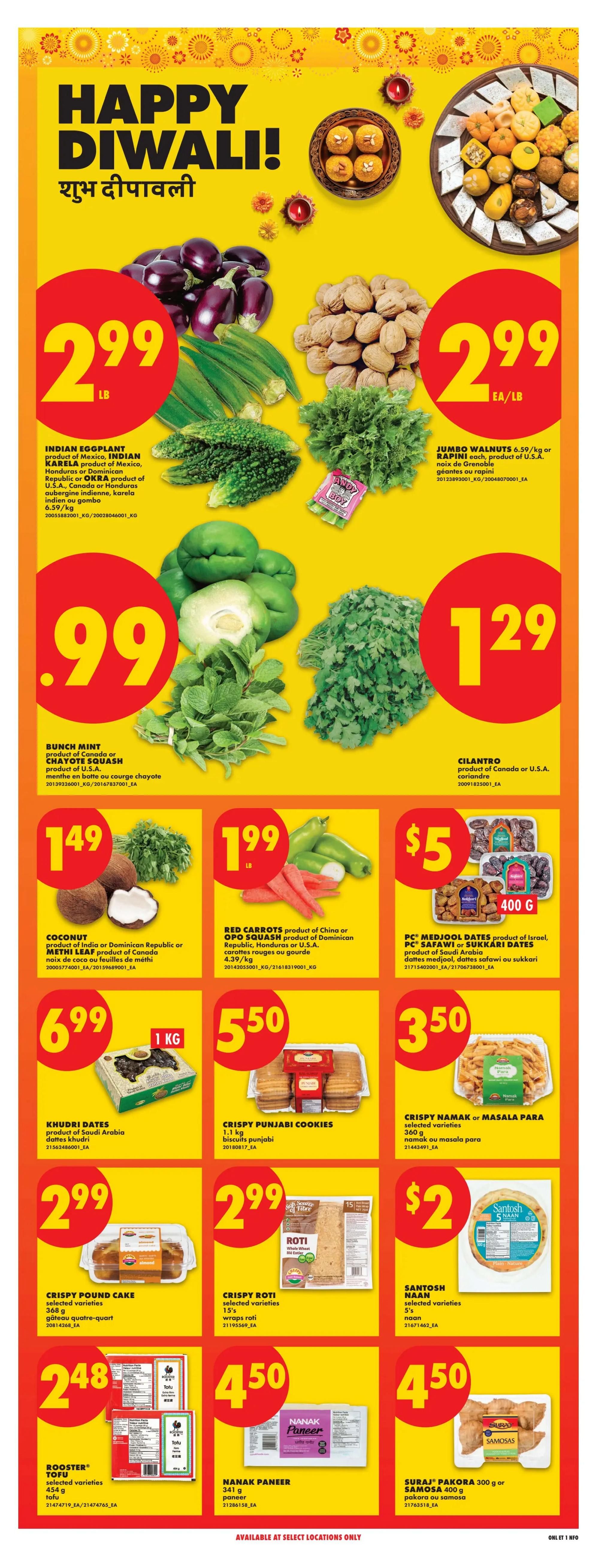 No Frills (ON) Flyer October 29 to November 4