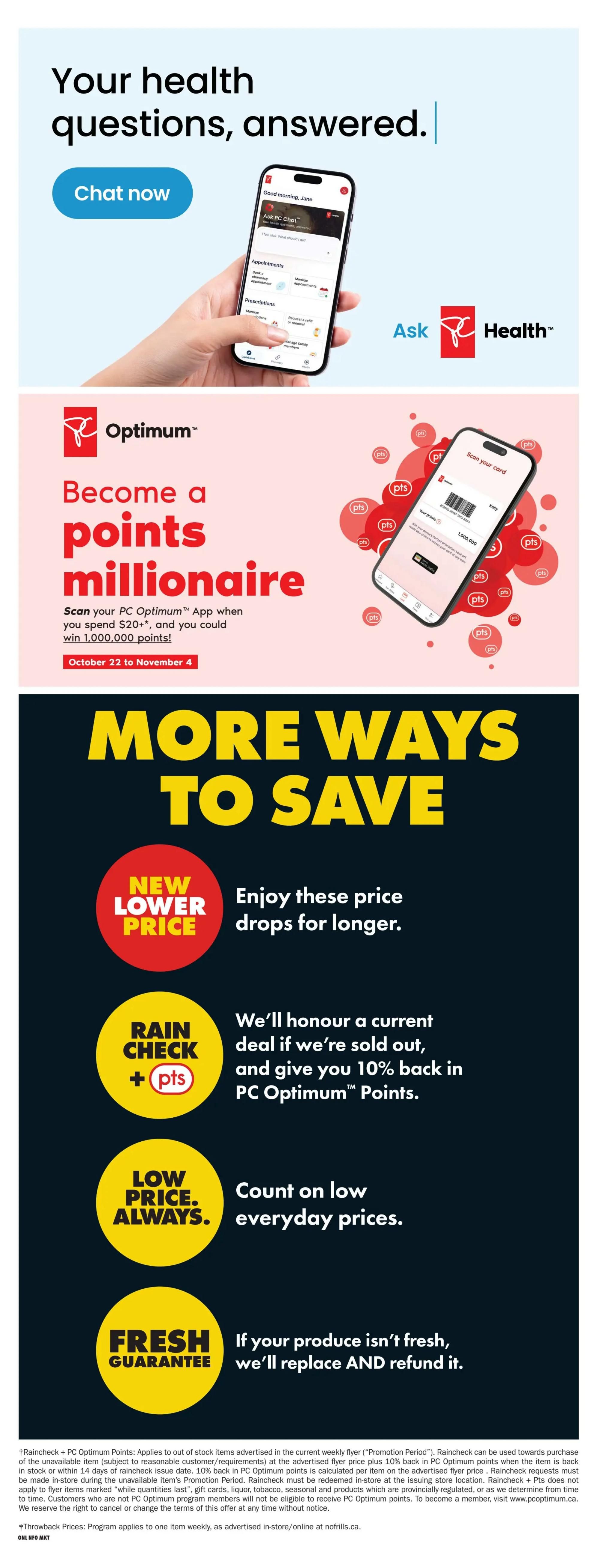 No Frills (ON) Flyer October 29 to November 4