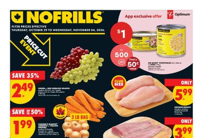 No Frills (Atlantic) Flyer October 29 to November 4