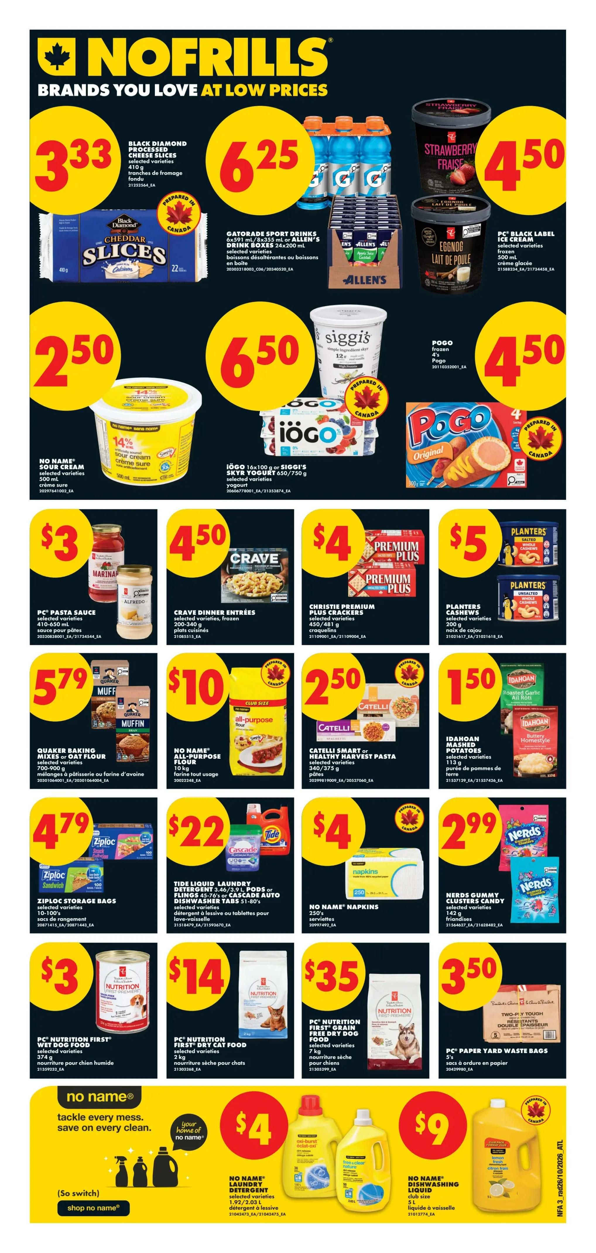No Frills (Atlantic) Flyer October 29 to November 4