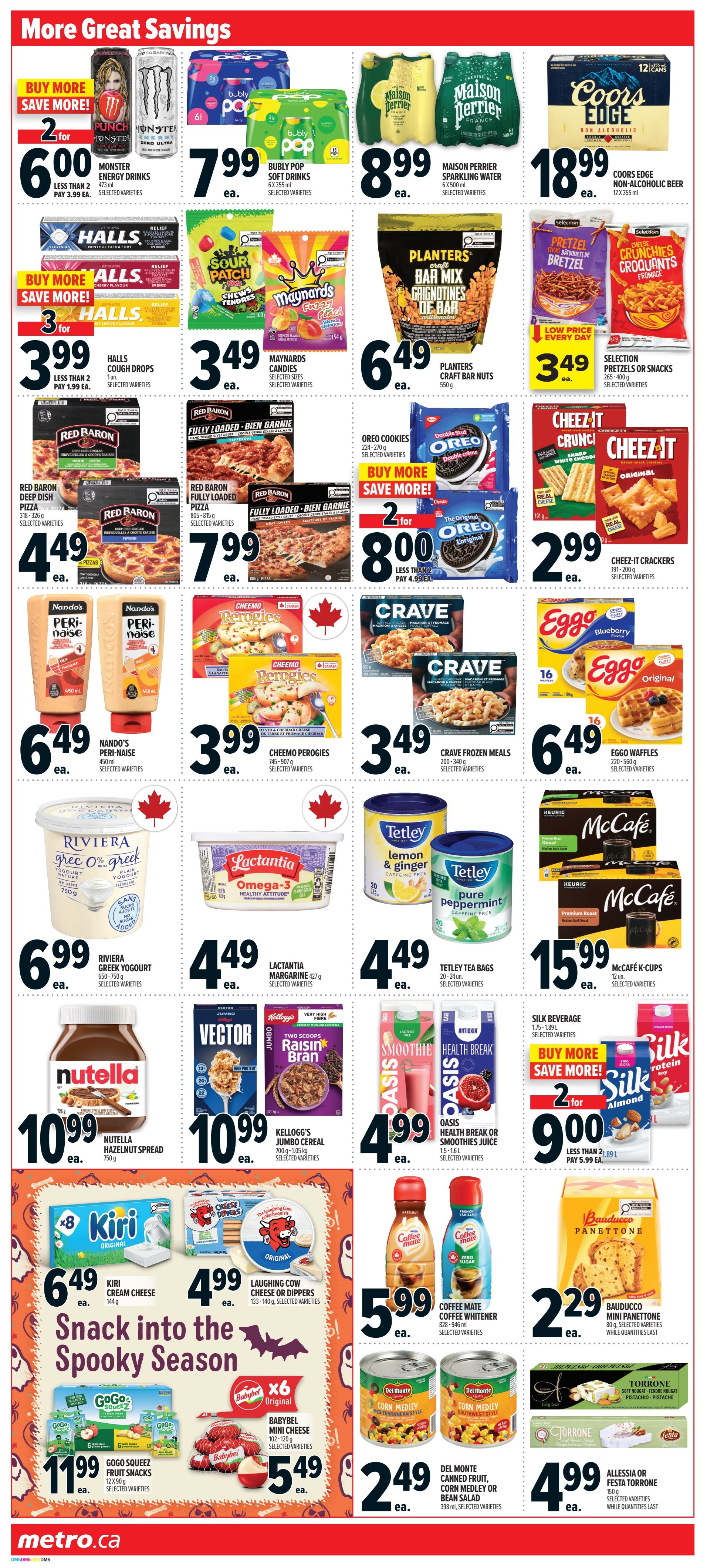 Metro (ON) Flyer October 29 to November 4