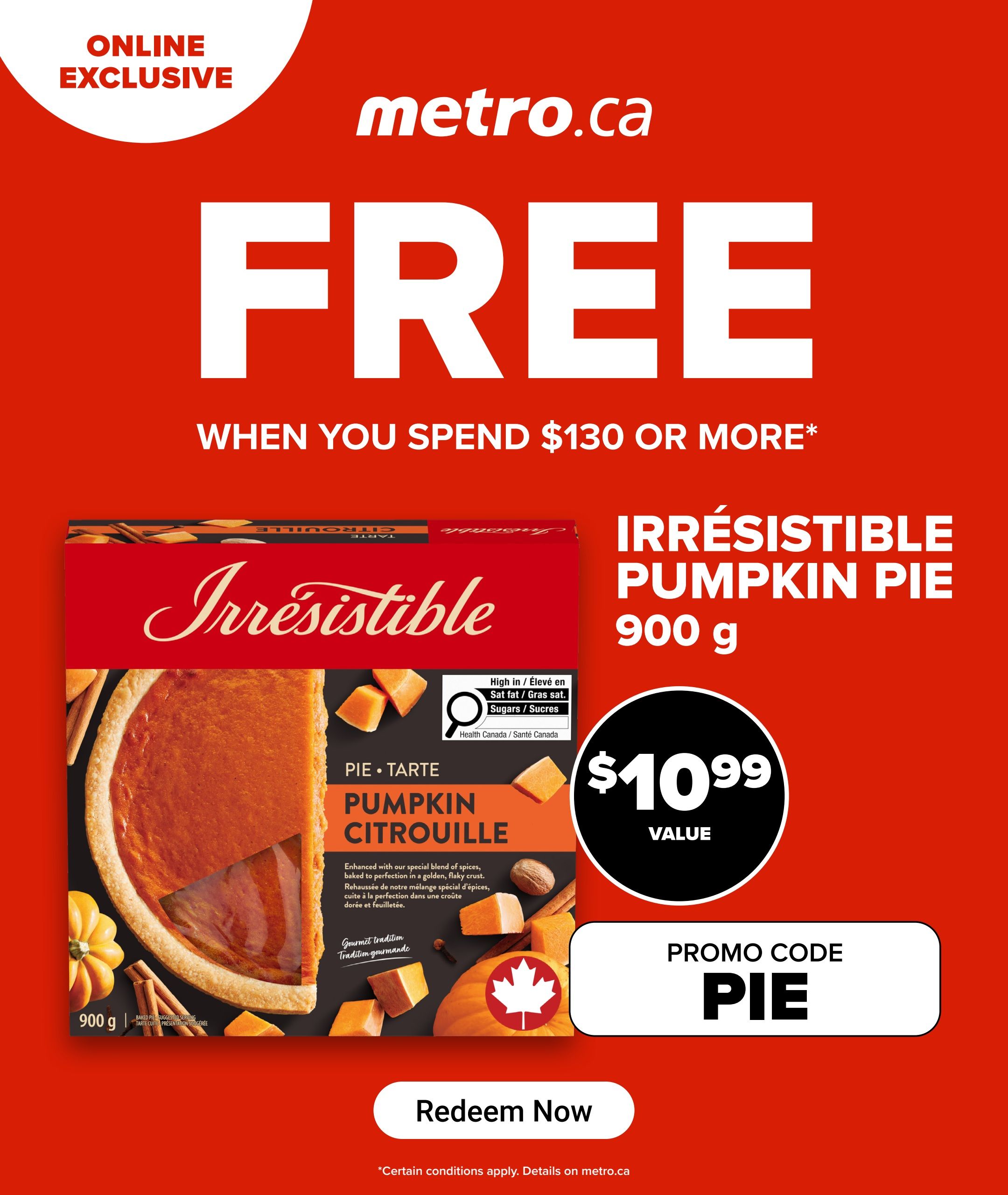 Metro (ON) Flyer October 29 to November 4