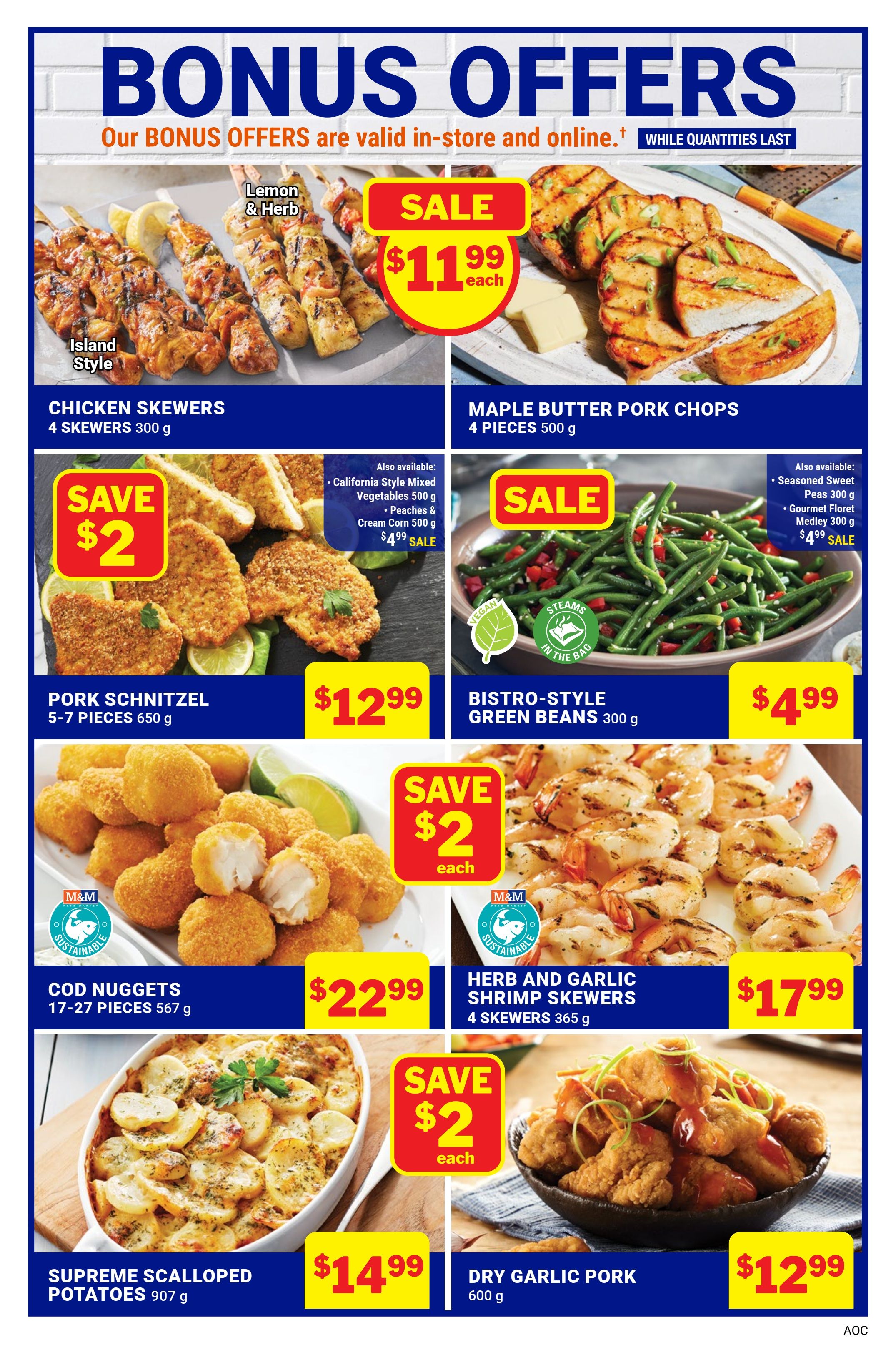M&M Food Market (Atlantic, ON & West) Flyer October 29 to November 4
