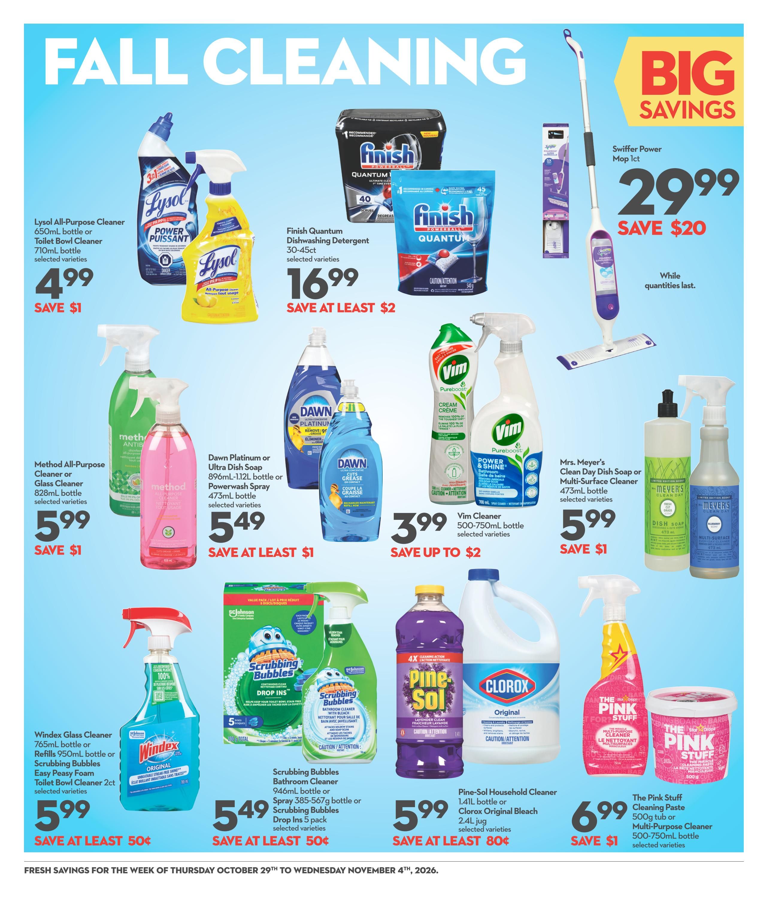 Longo's Flyer October 29 to November 4