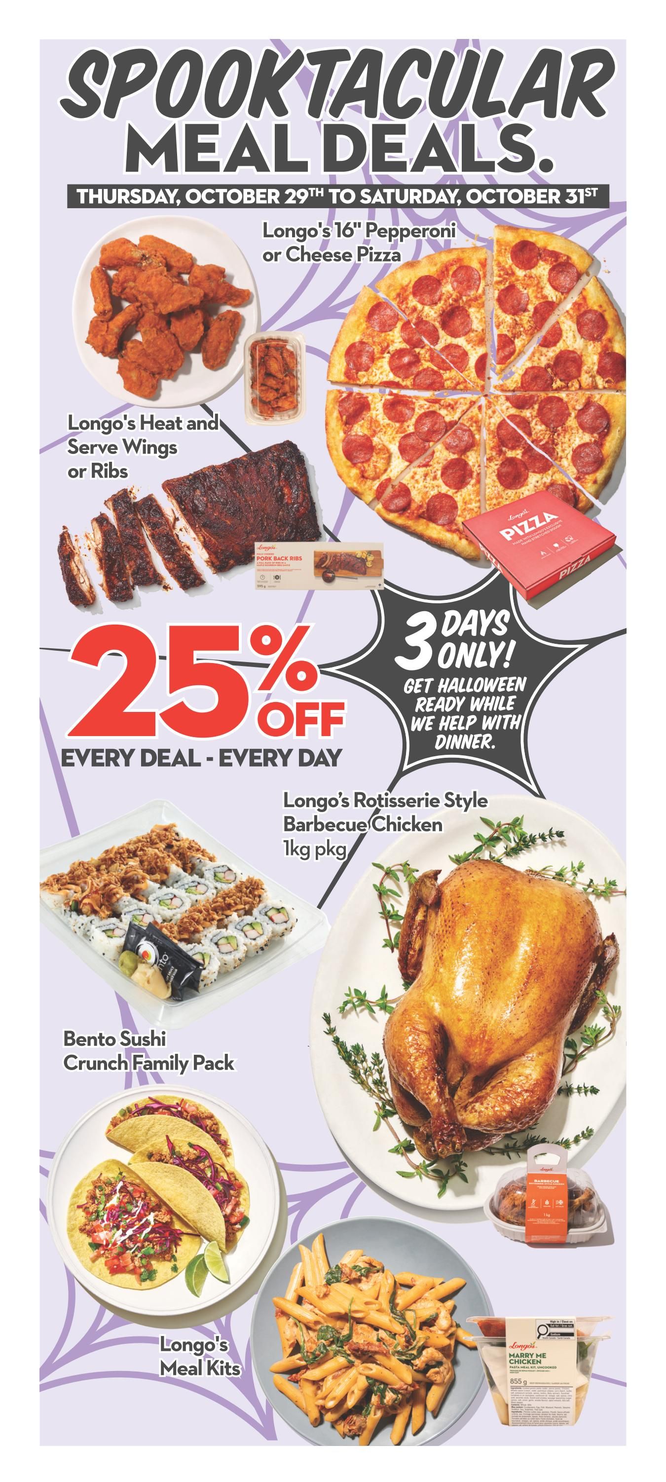 Longo's Flyer October 29 to November 4