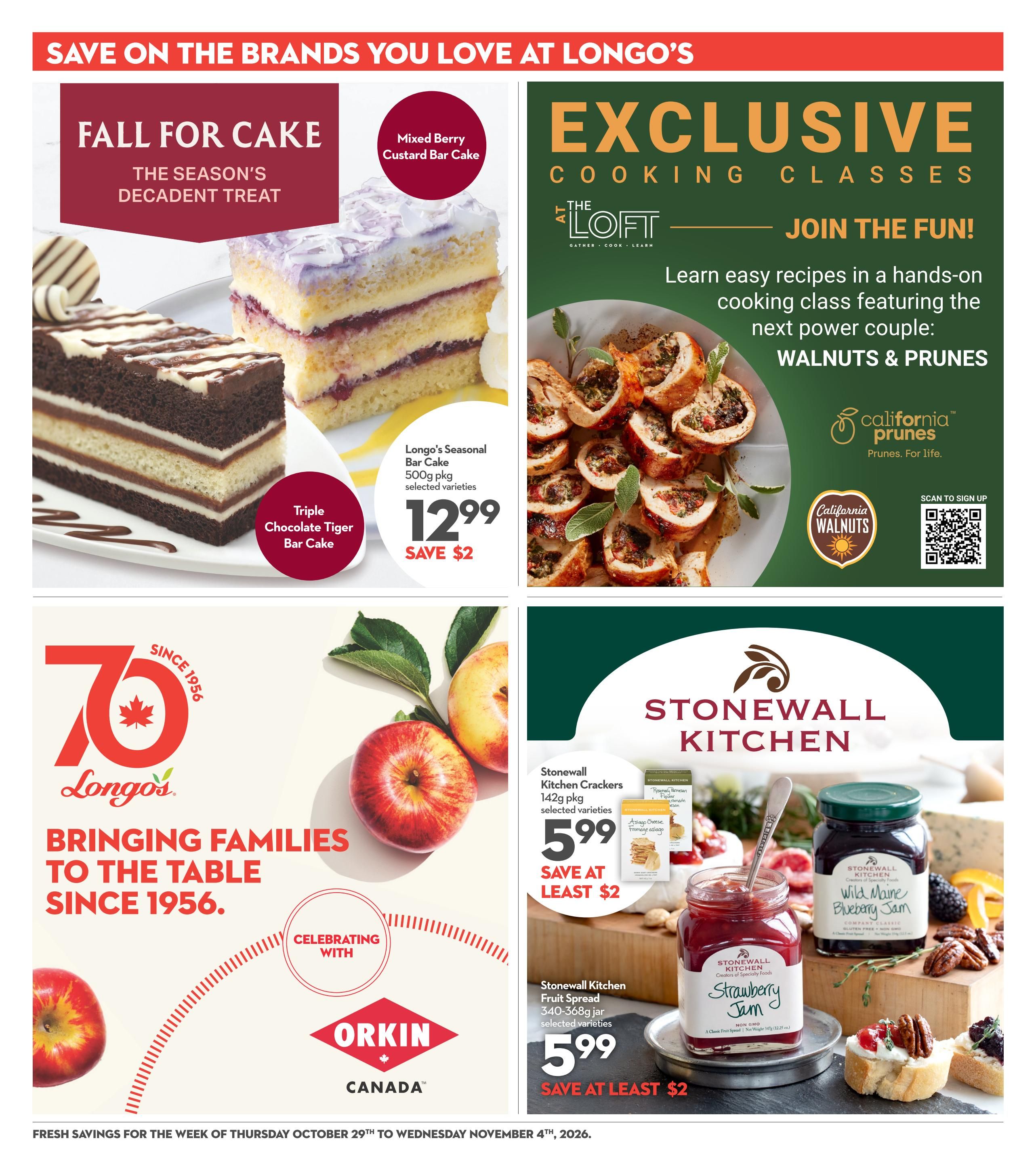 Longo's Flyer October 29 to November 4
