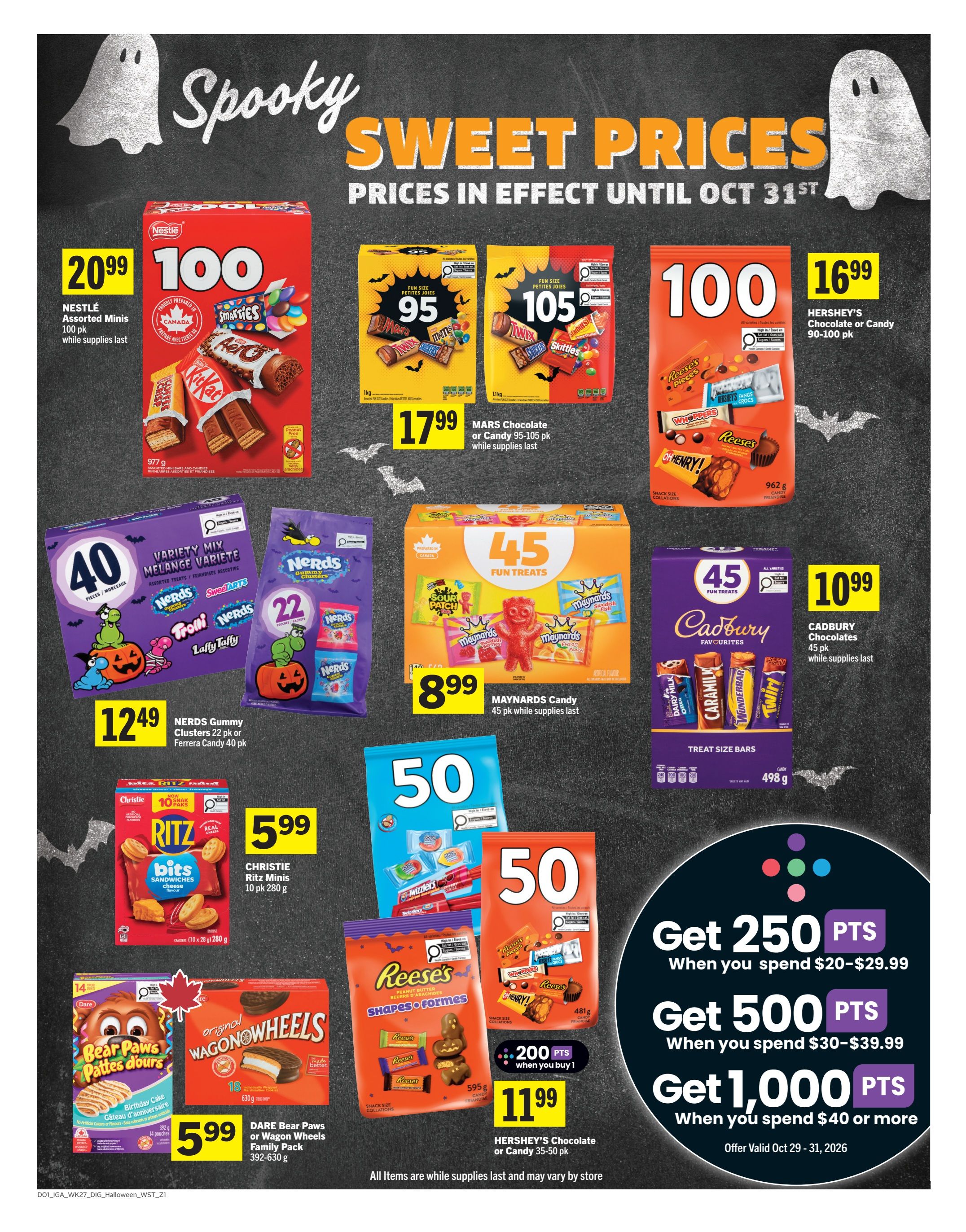 IGA (SK, ON) Flyer October 29 to November 4