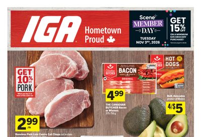 IGA (MB) Flyer October 29 to November 4
