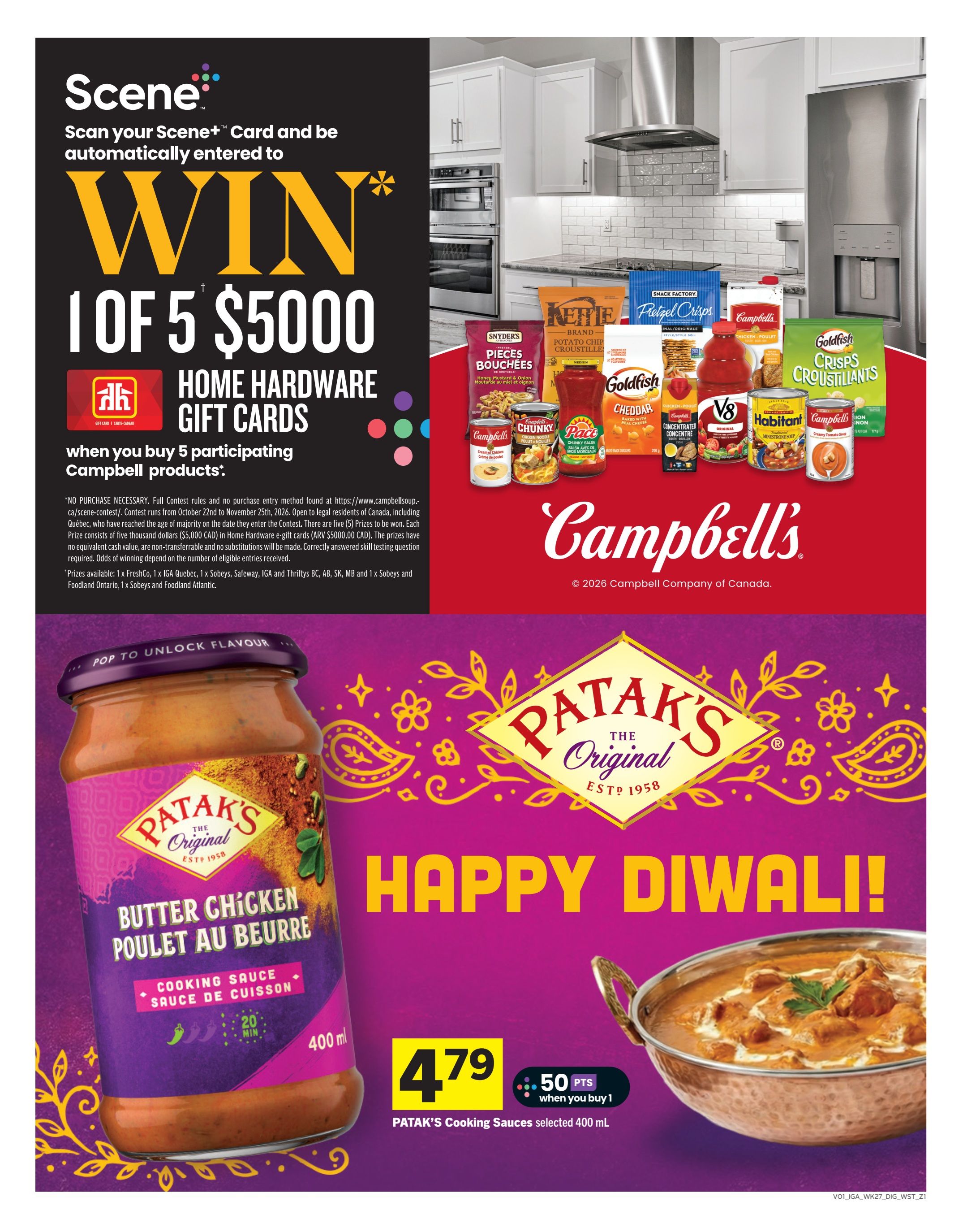 IGA (MB) Flyer October 29 to November 4