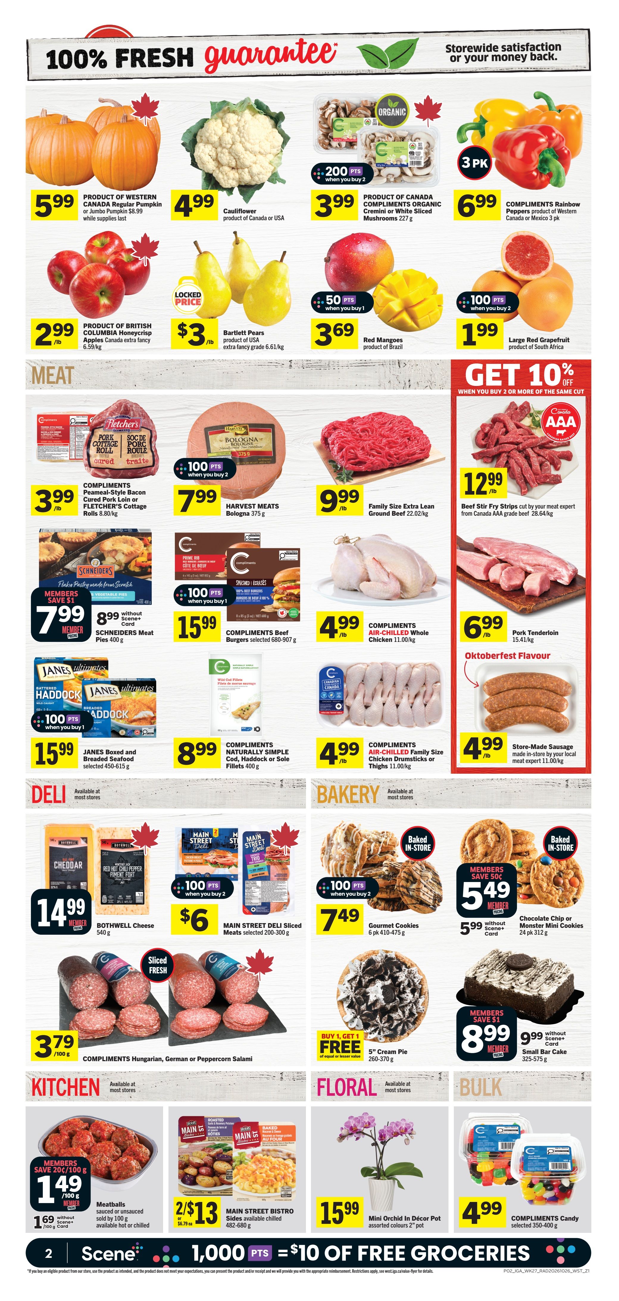 IGA (AB) Flyer October 29 to November 4