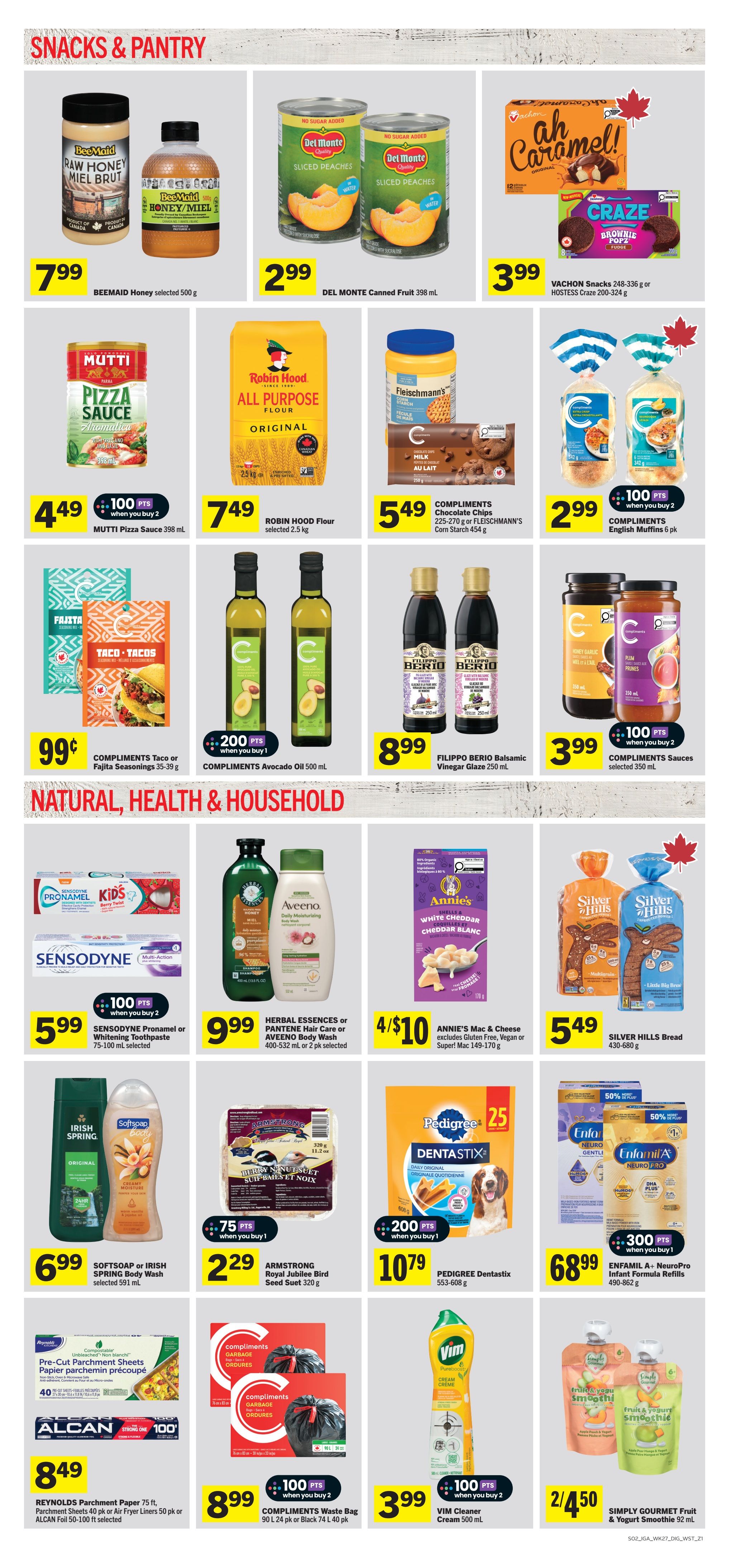IGA (AB) Flyer October 29 to November 4