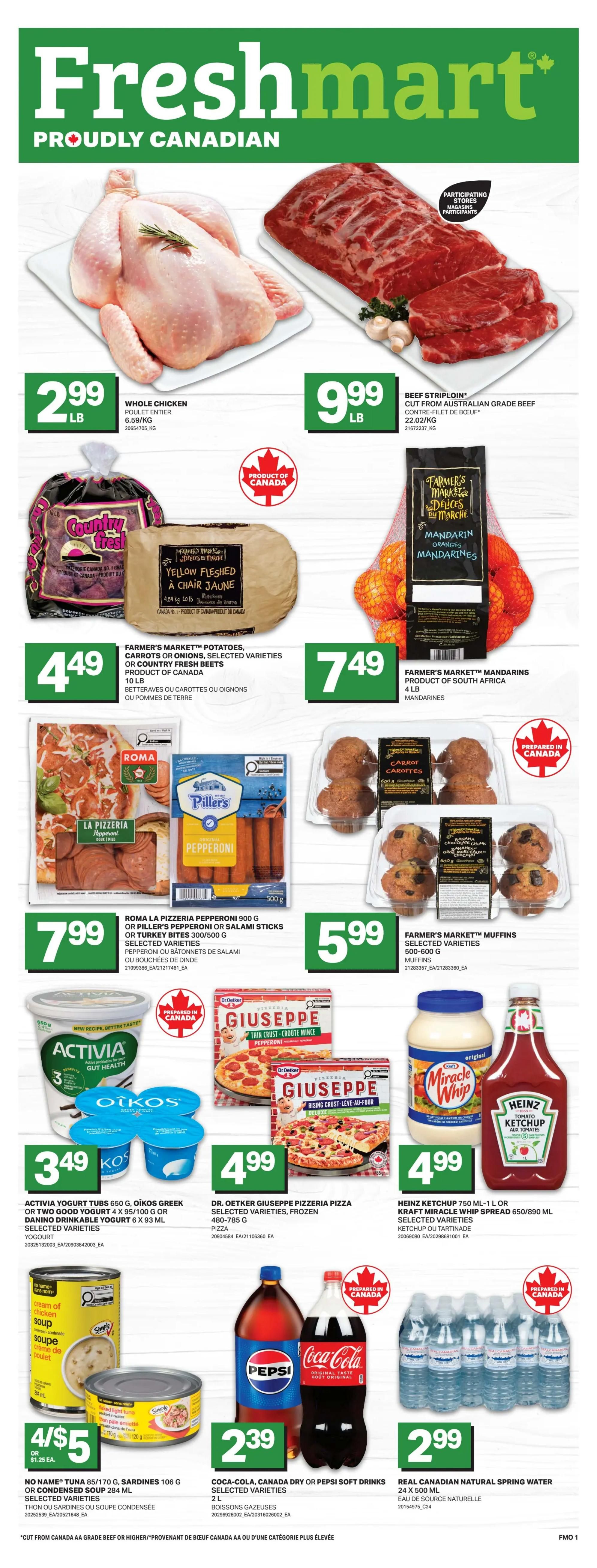 Freshmart (ON) Flyer October 29 to November 4