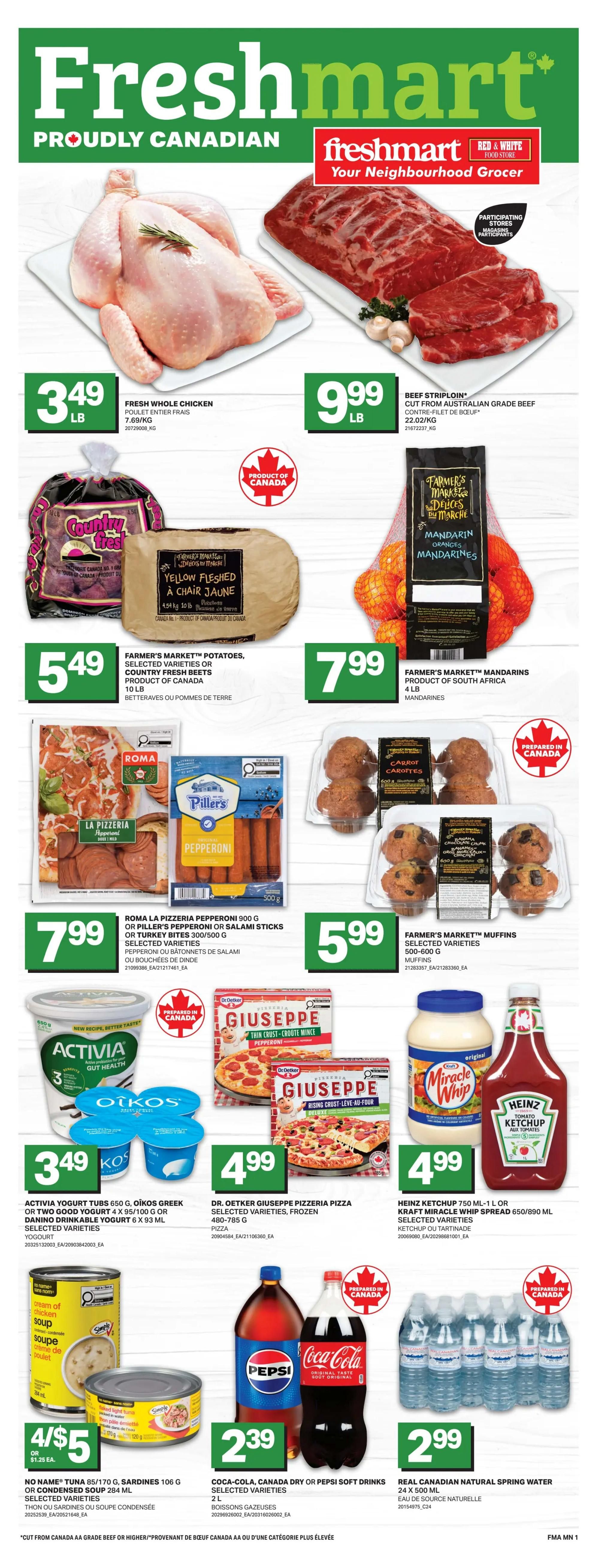 Freshmart (Atlantic) Flyer October 29 to November 4
