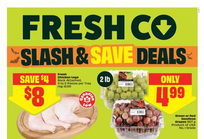 FreshCo (West) Flyer October 29 to November 4