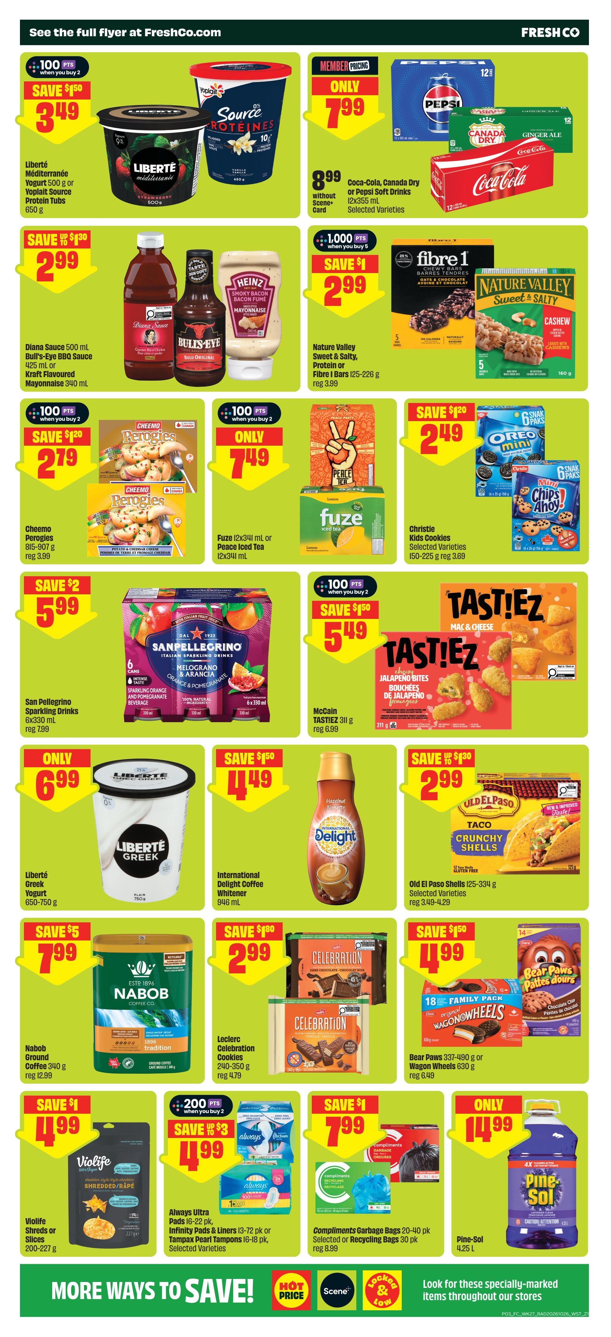 FreshCo (West) Flyer October 29 to November 4