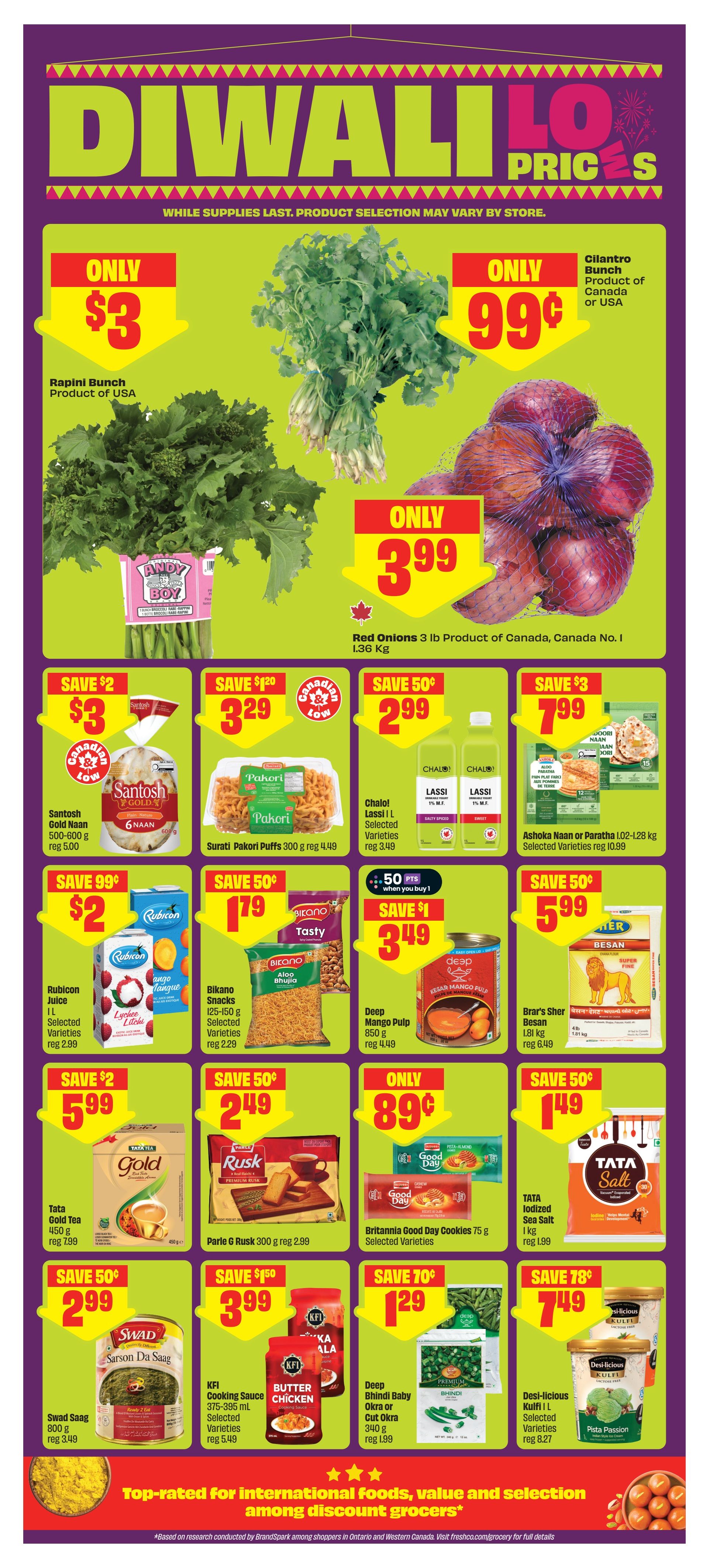 FreshCo (West) Flyer October 29 to November 4