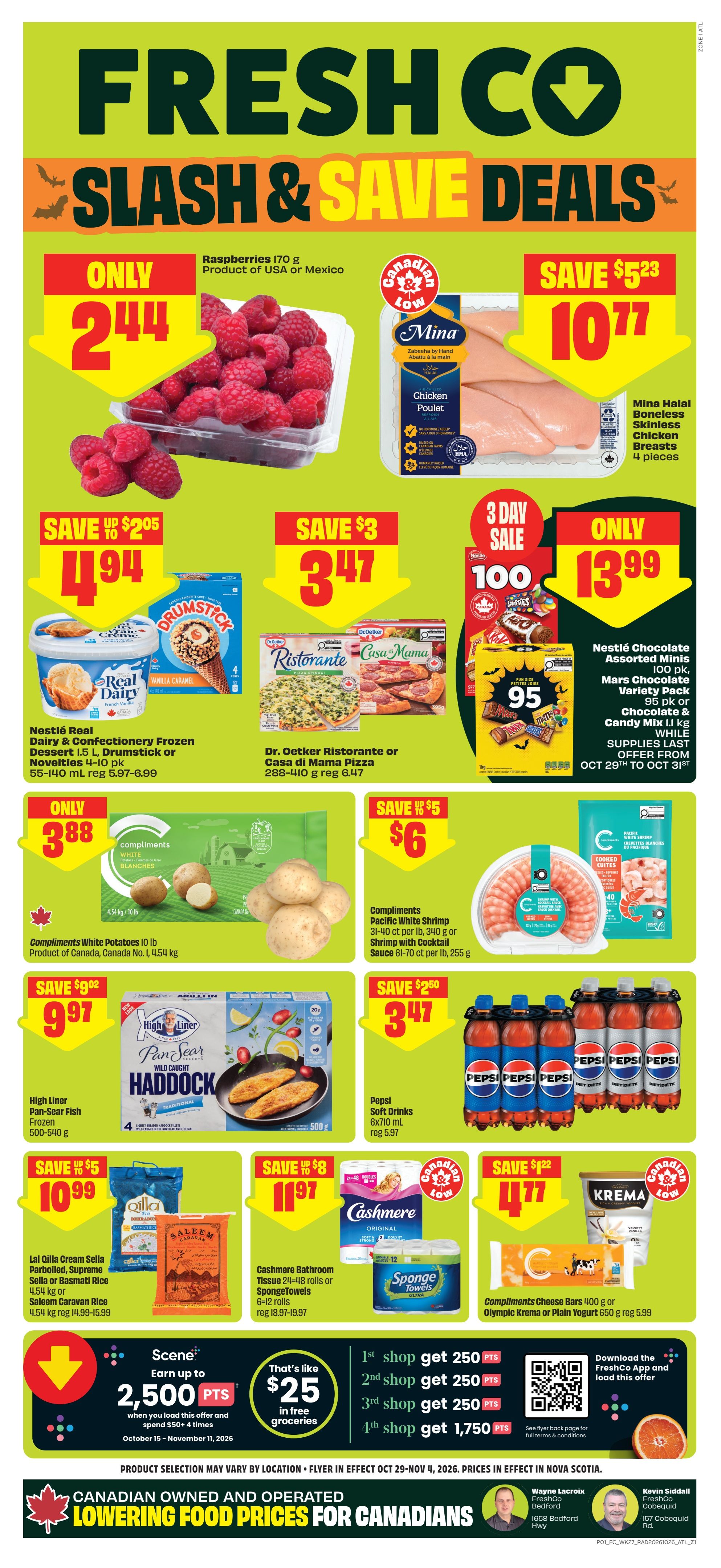 FreshCo (Atlantic) Flyer October 29 to November 4