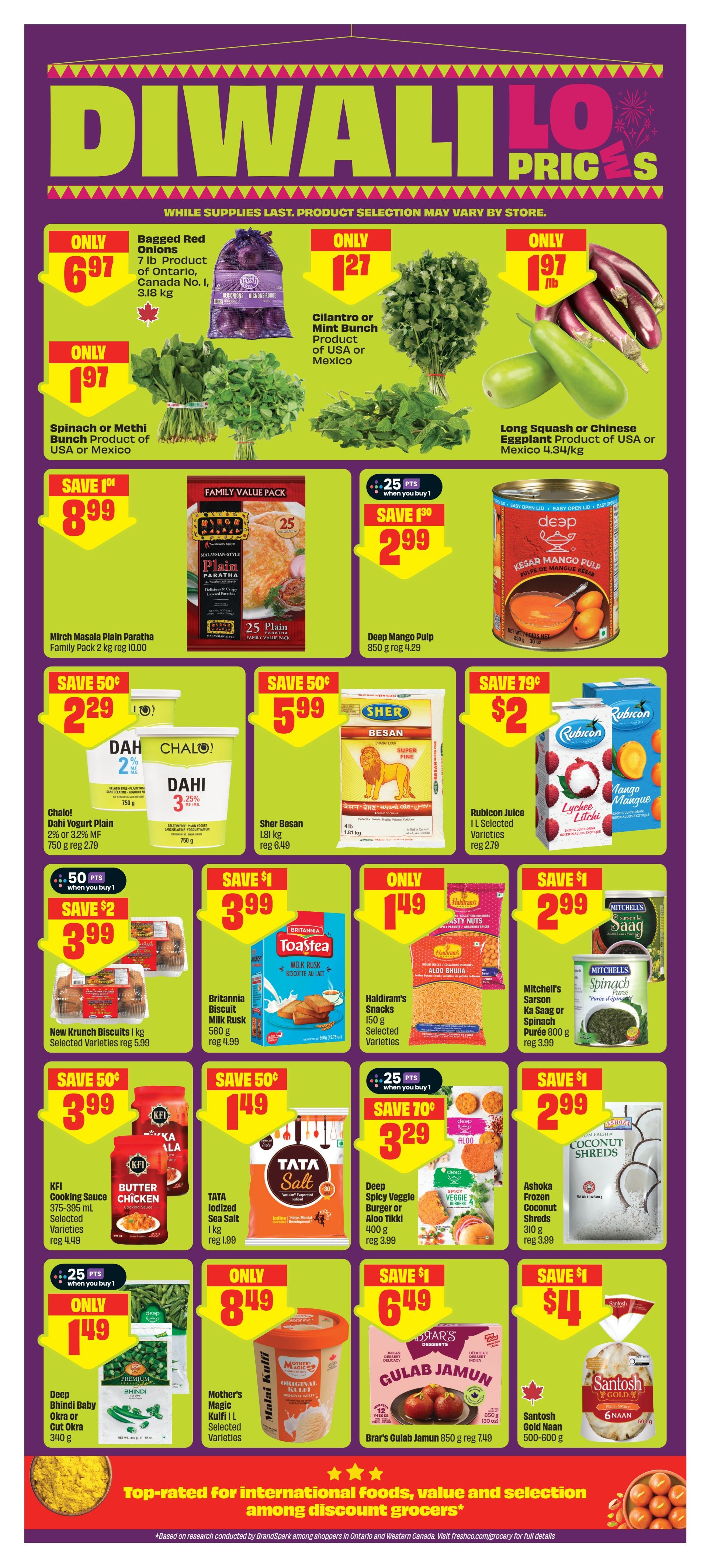 FreshCo (Atlantic) Flyer October 29 to November 4