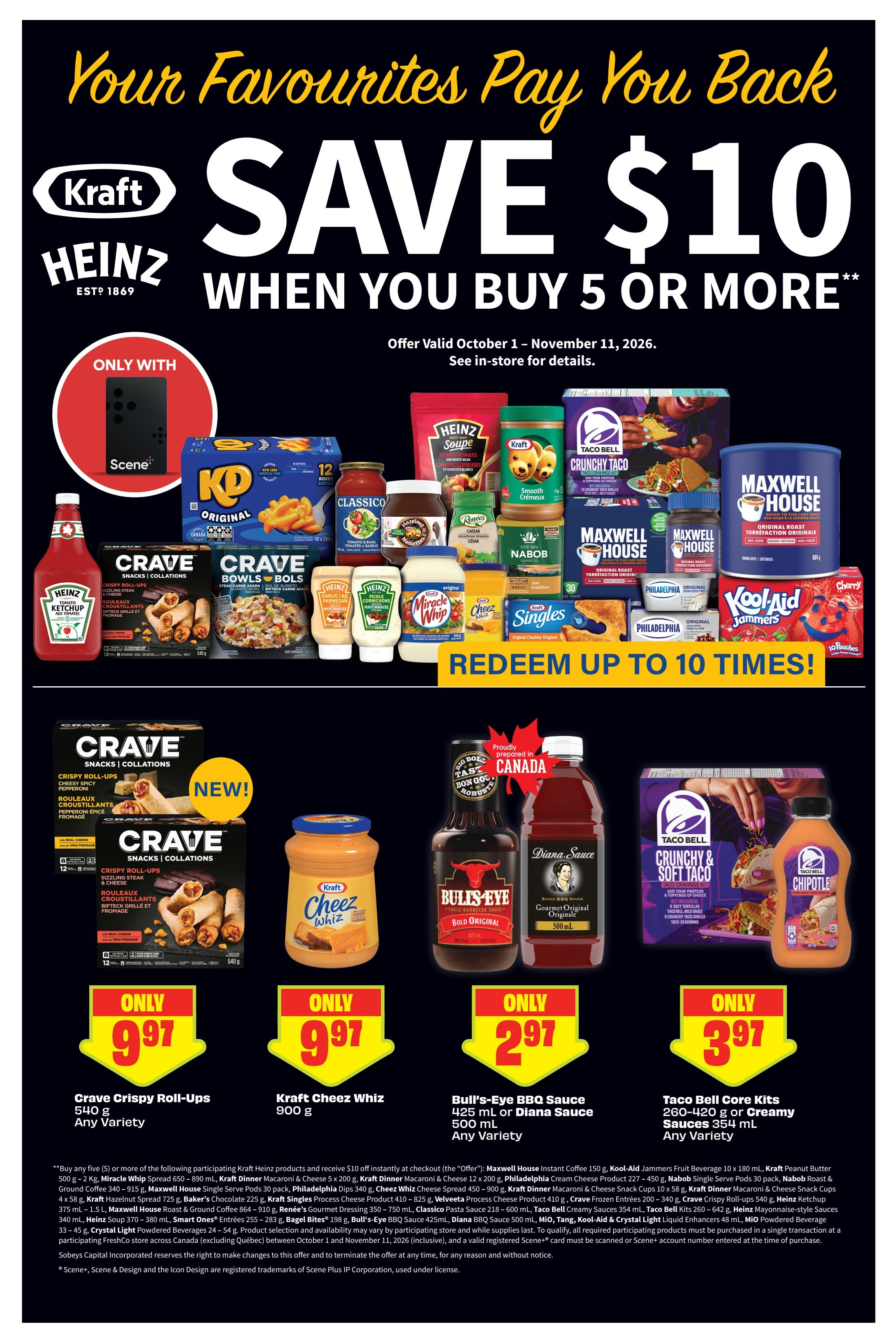 FreshCo (Atlantic) Flyer October 29 to November 4