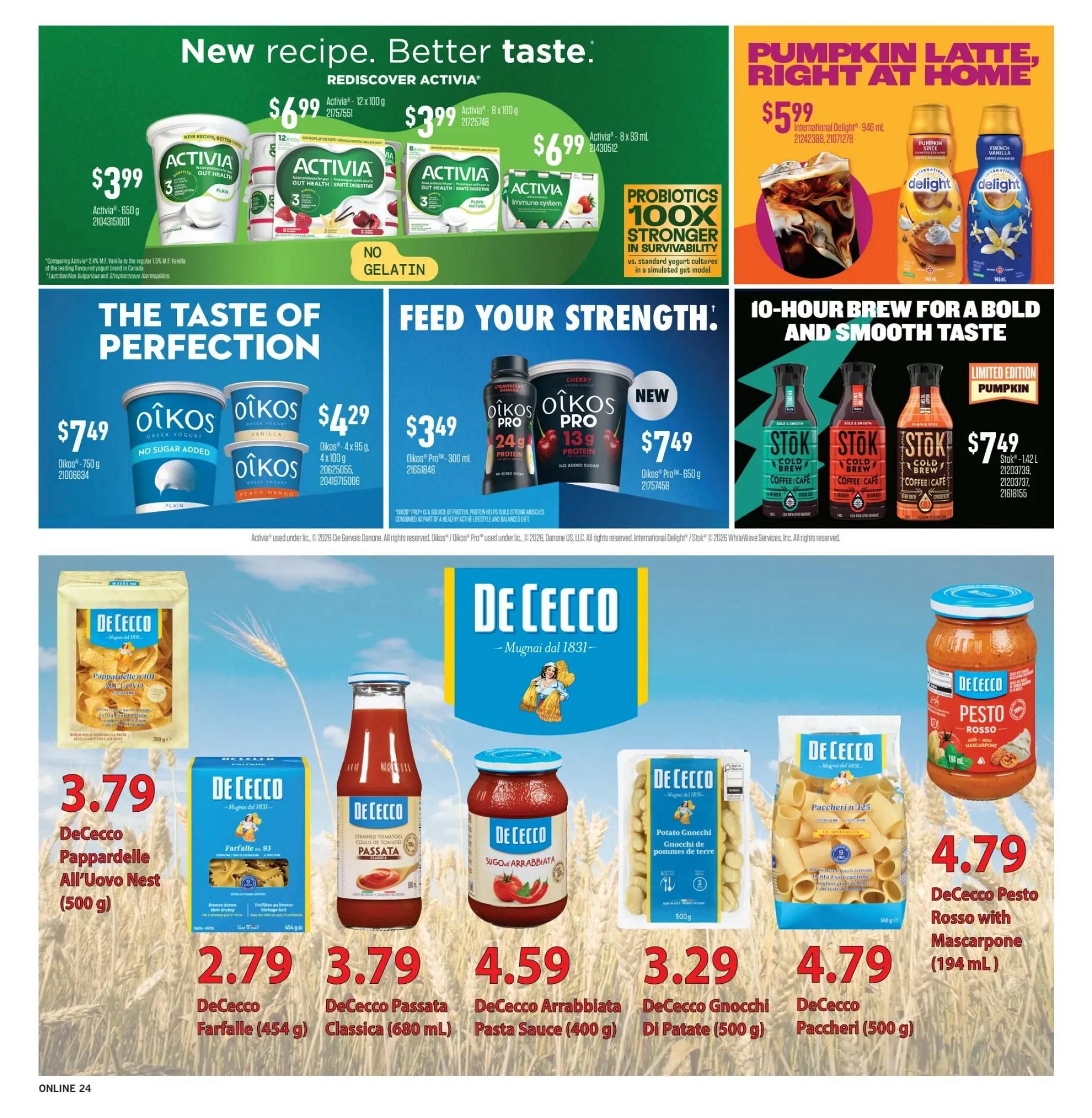Fortinos Flyer October 29 to November 4