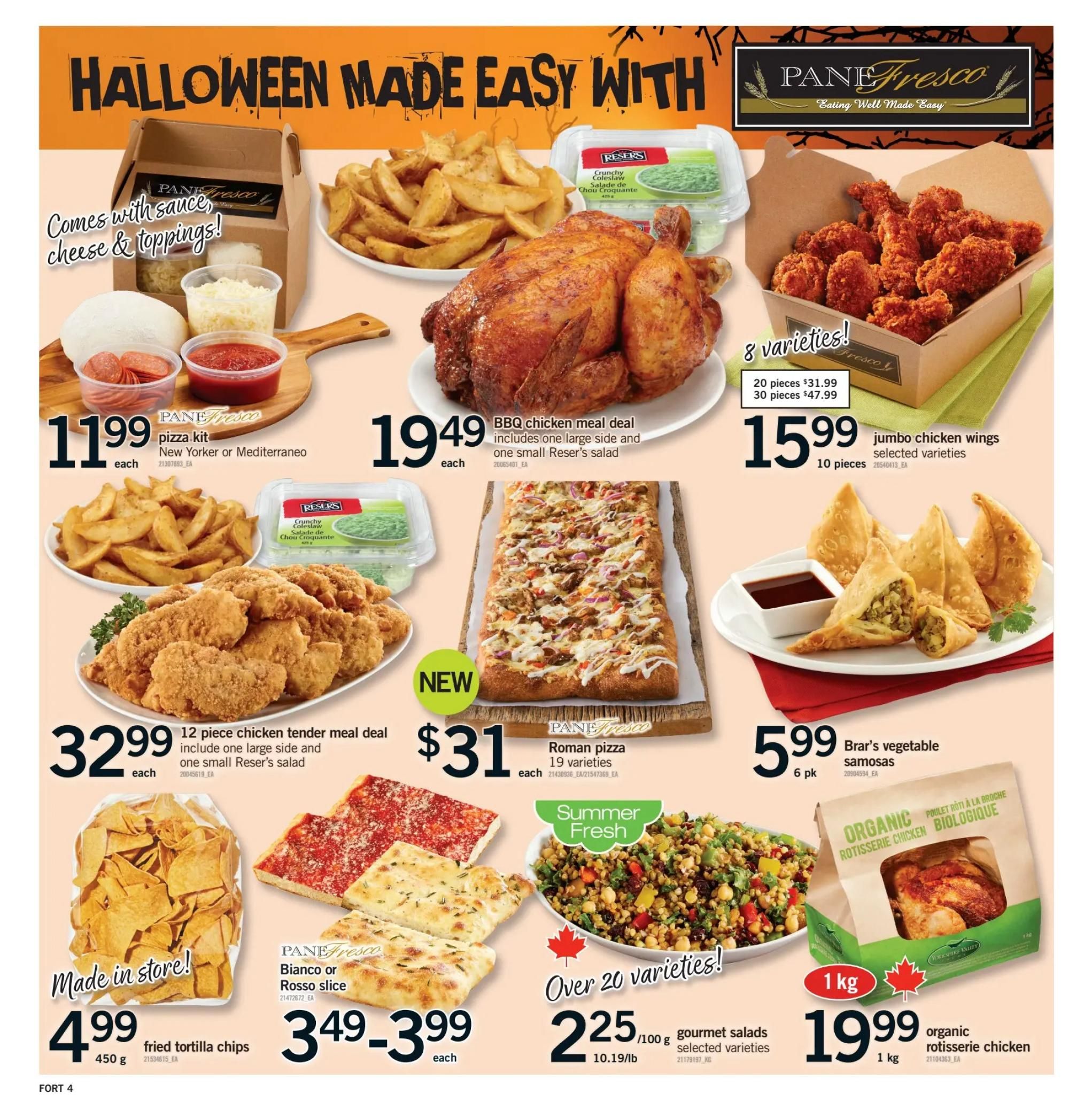Fortinos Flyer October 29 to November 4