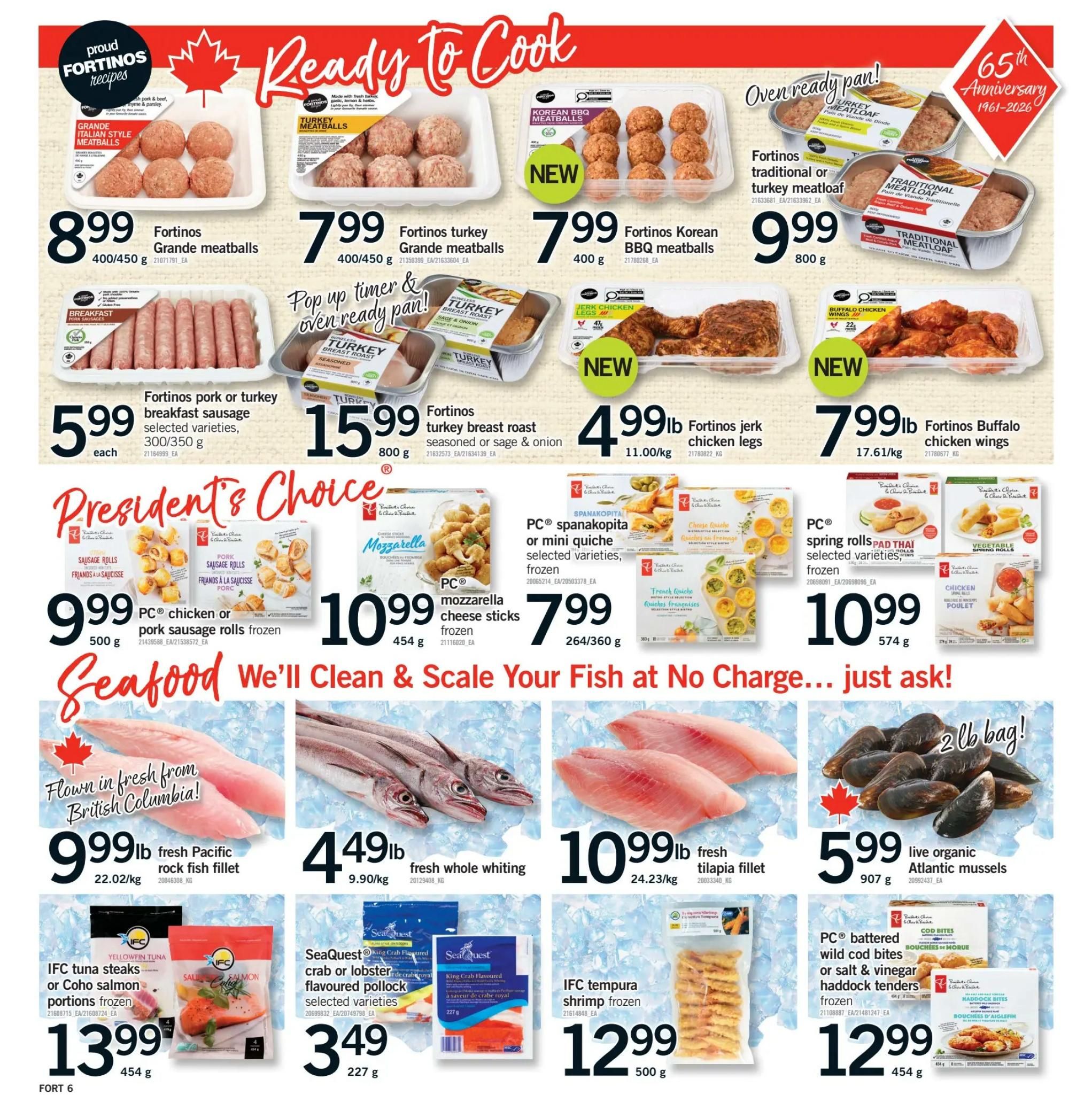 Fortinos Flyer October 29 to November 4