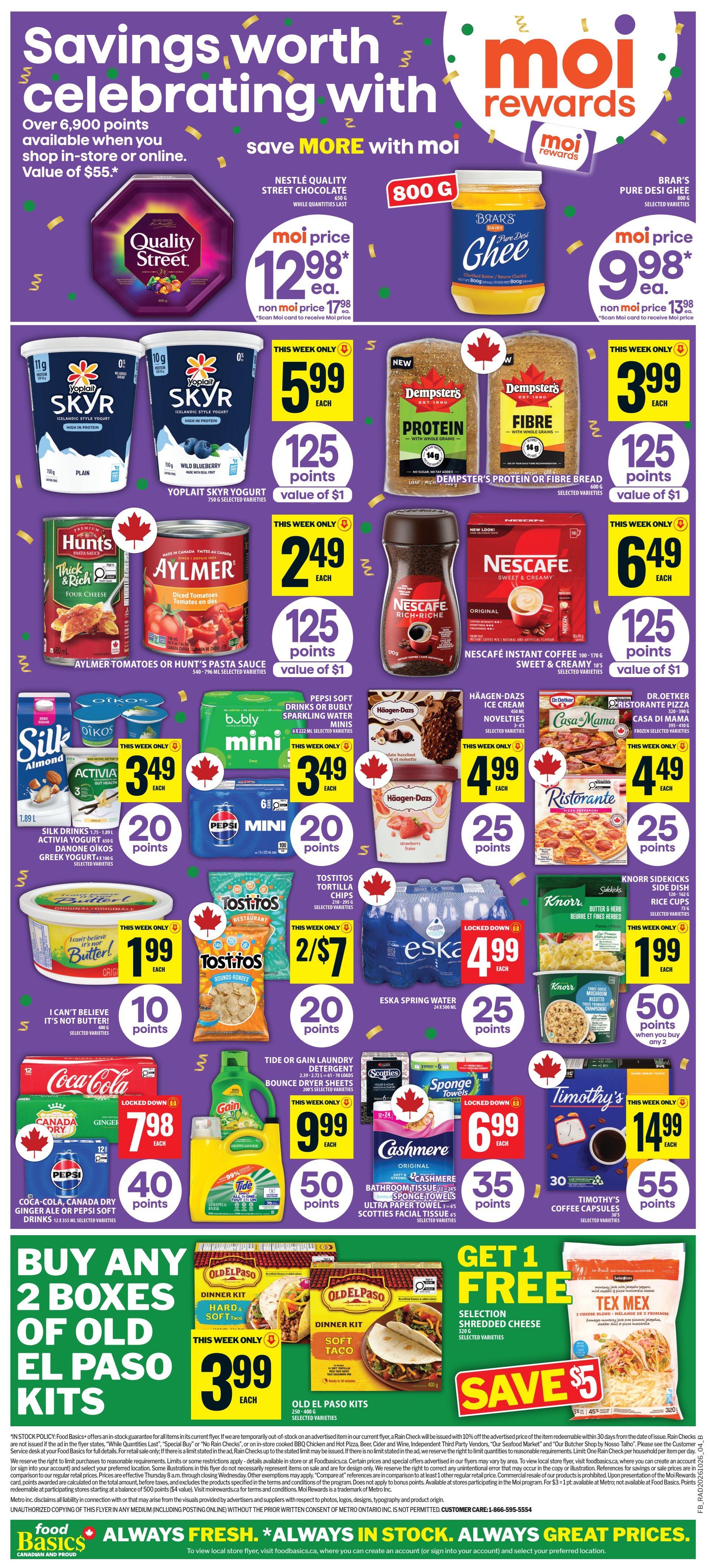 Food Basics Flyer October 29 to November 4