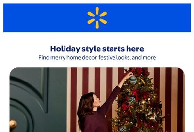 Walmart Holiday Flyer October 29 to November 25